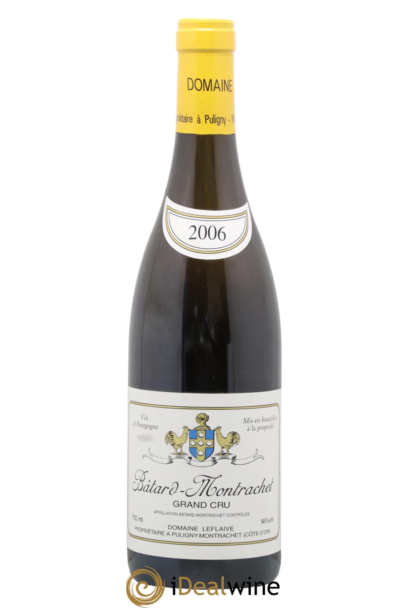 Bâtard-Montrachet Grand Cru Leflaive (Domaine) 2006 - Posten von 1 Flasche - 0