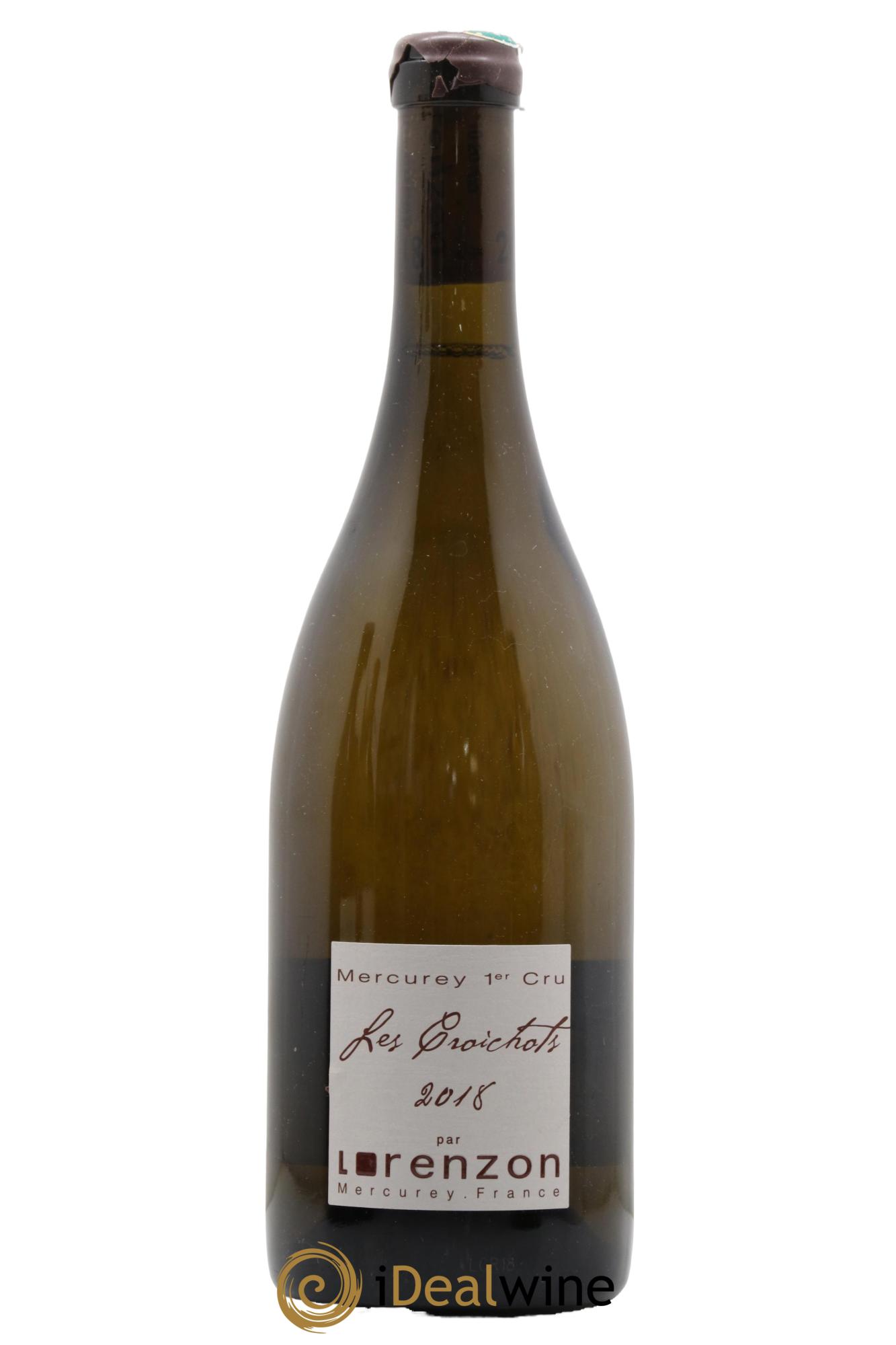 Mercurey 1er Cru Les Croichots Domaine Lorenzon 2018 - Posten von 1 Flasche - 0