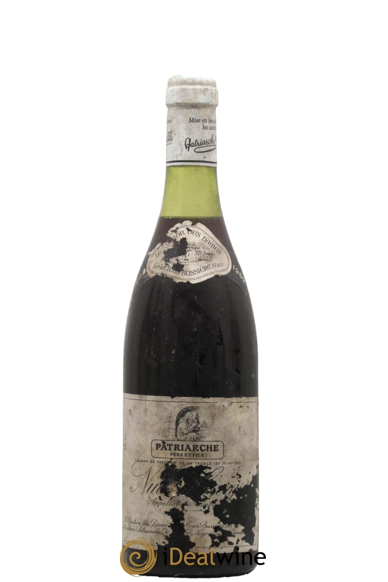 Nuits Saint-Georges Patriarche 1969 - Lot de 1 bouteille - 0