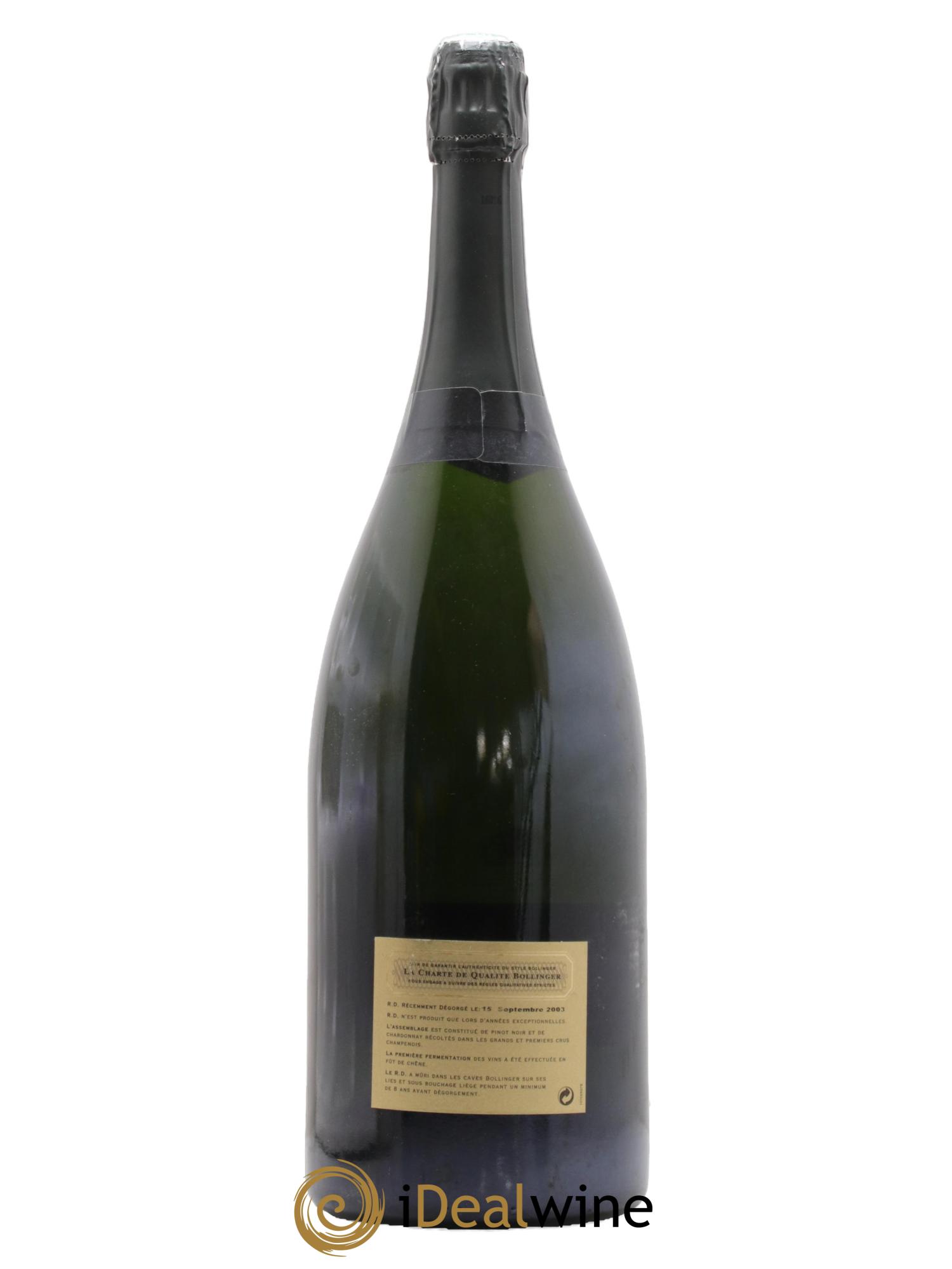 R.D. Extra Brut Bollinger 1988 - Lot of 1 magnum - 1