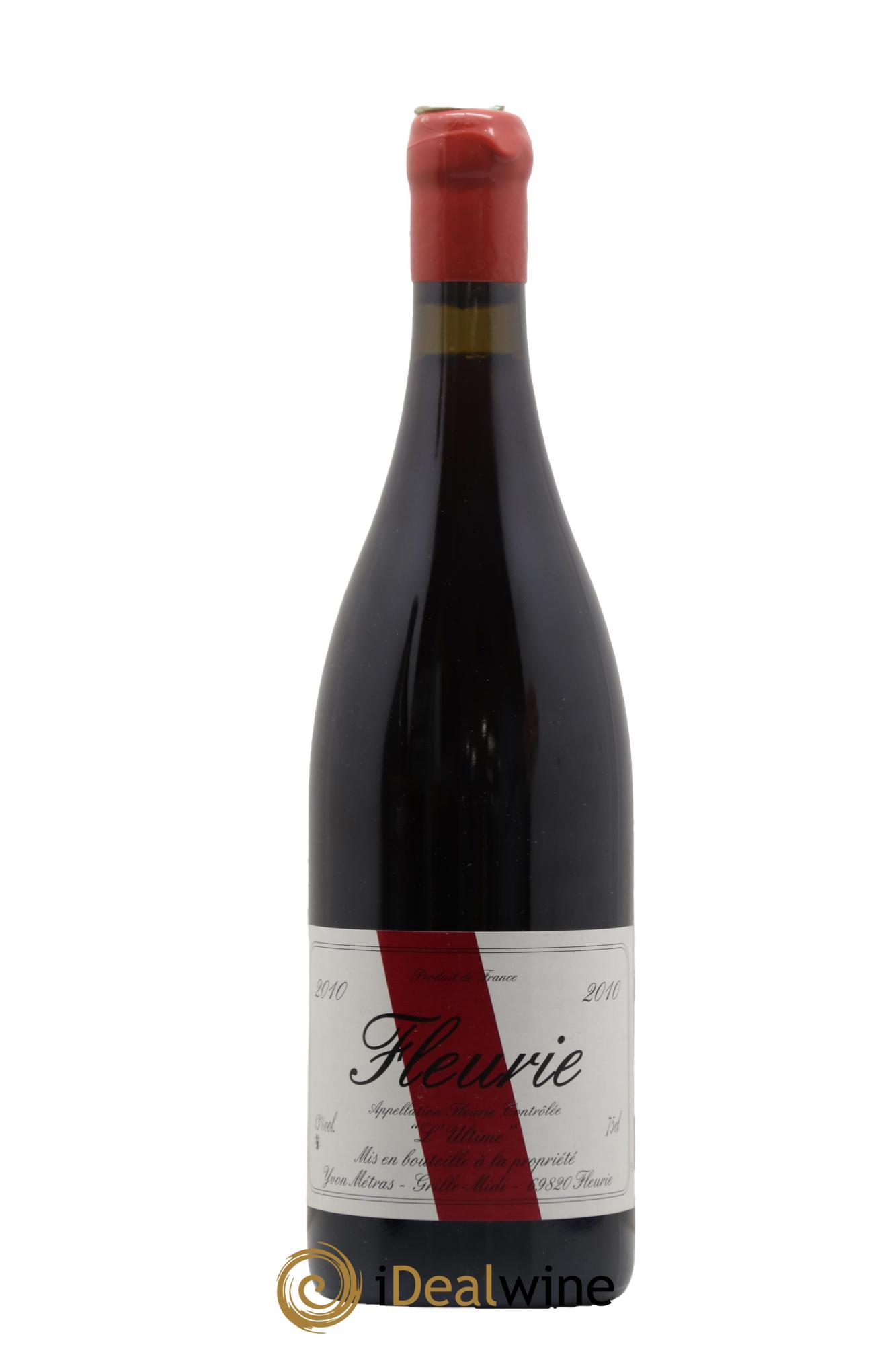 Fleurie l'Ultime Yvon Métras 2010 - Posten von 1 Flasche - 0