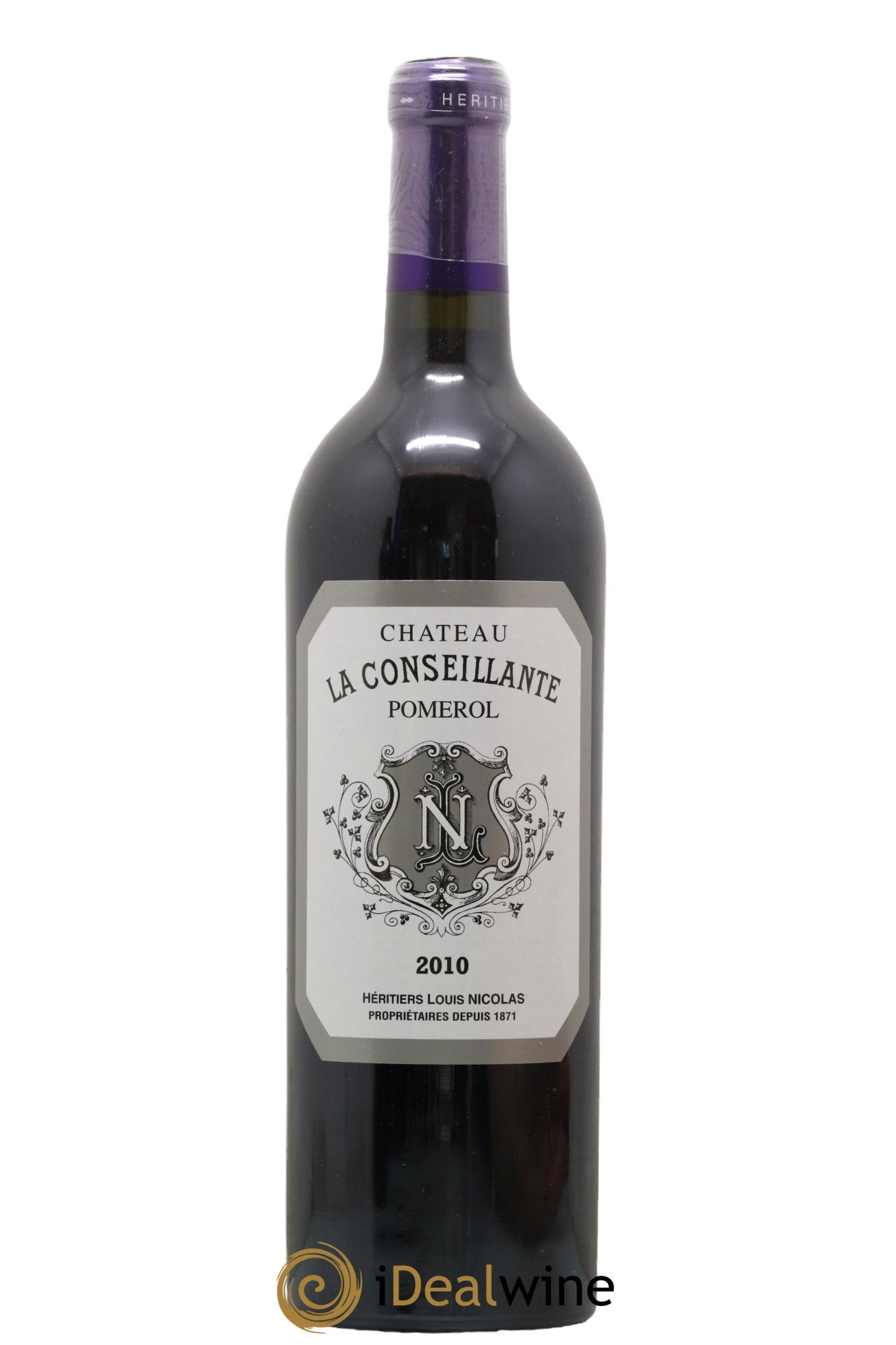 Château la Conseillante 2010 - Lot de 1 bouteille - 0