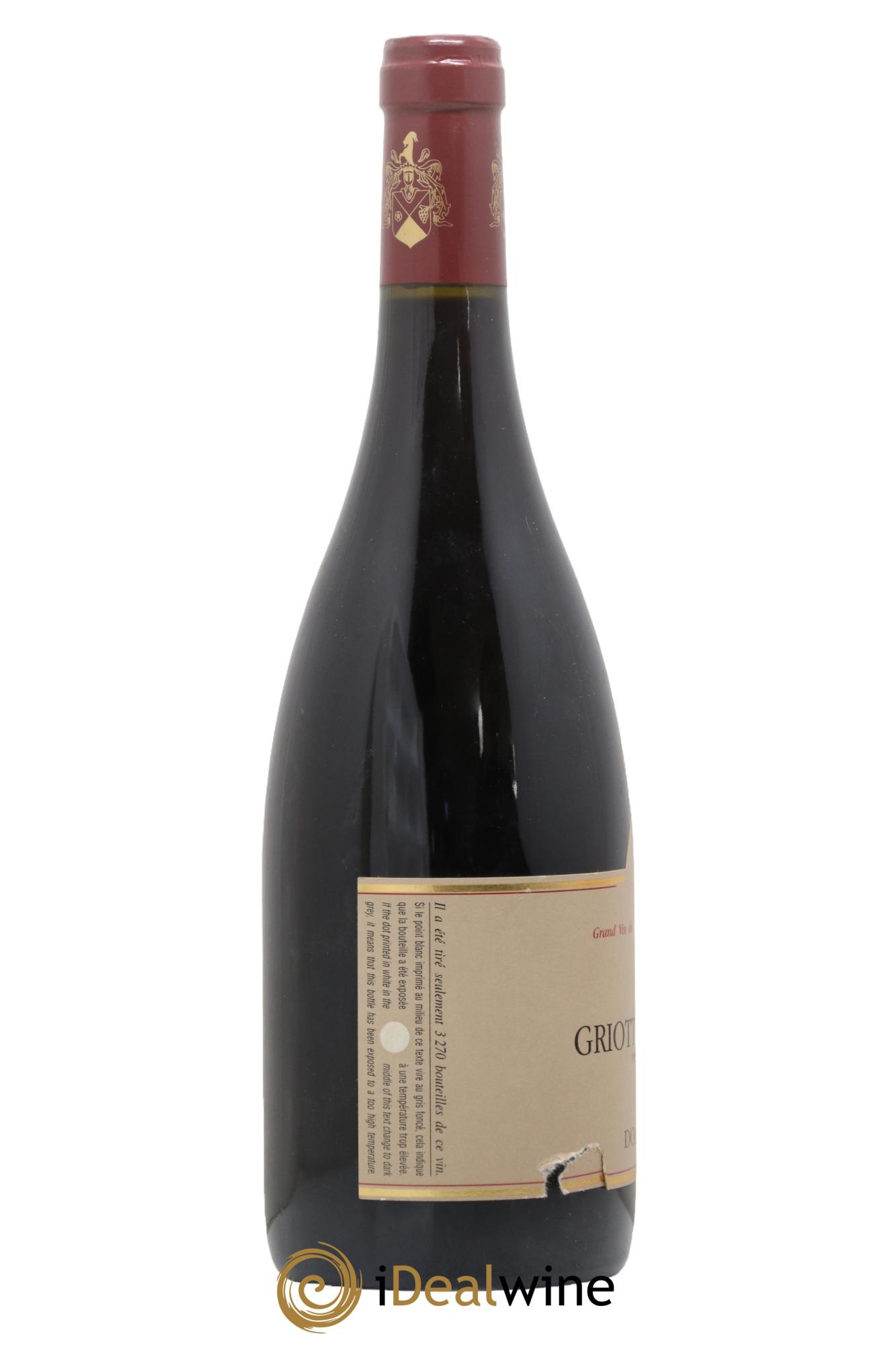 Griotte-Chambertin Grand Cru Ponsot (Domaine) 2002 - Lotto di 1 bottiglia - 1