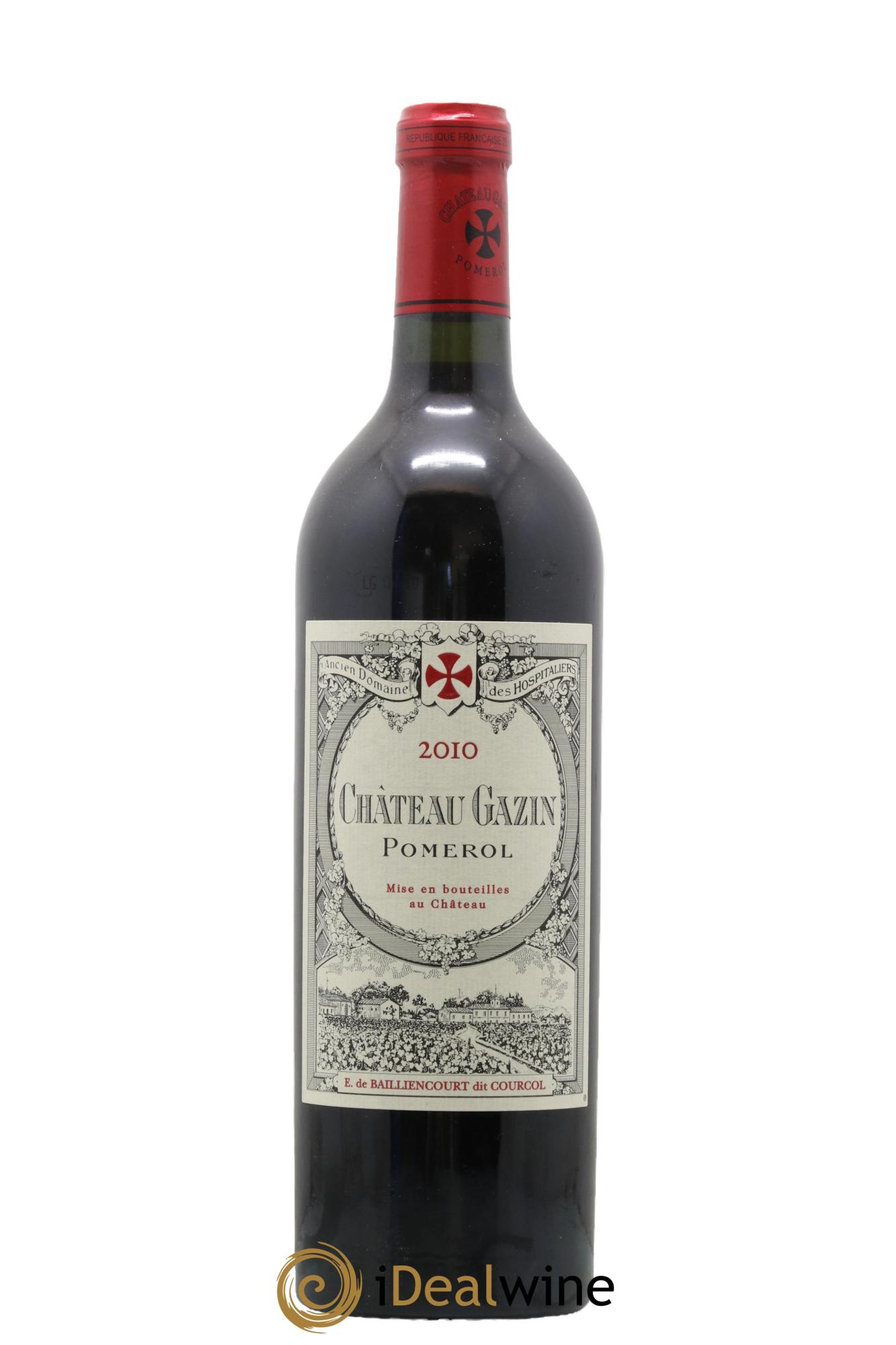 Château Gazin 2010 - Lot de 1 bouteille - 0