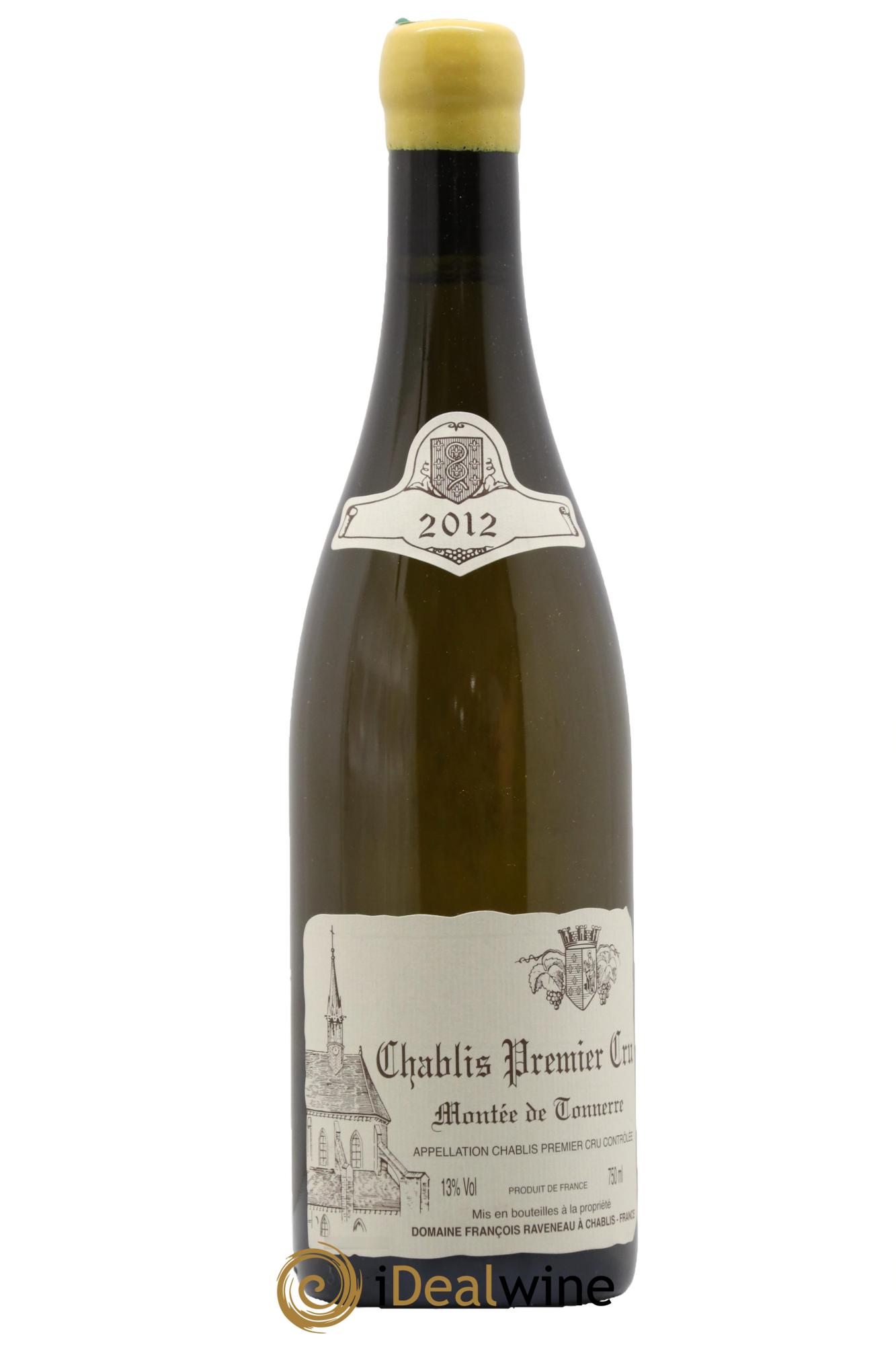 Chablis 1er Cru Montée de Tonnerre Raveneau (Domaine) 2012 - Lot of 1 bottle - 0