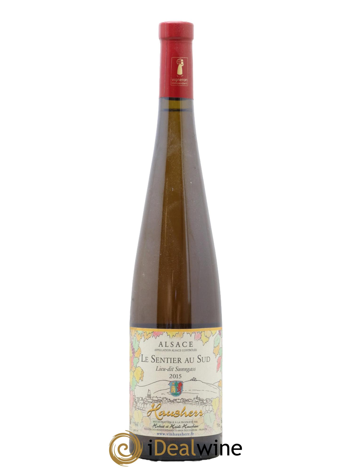 Alsace Sentier Du Sud Sunngass Hubert Et Heidi Hausherr 2015 - Posten von 1 Flasche - 0