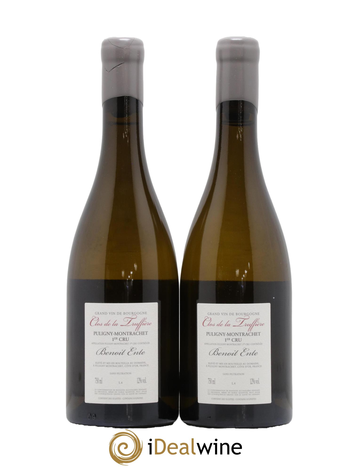 Puligny-Montrachet 1er Cru Clos de la Truffière Benoit Ente 2014 - Posten von 2 Flaschen - 1