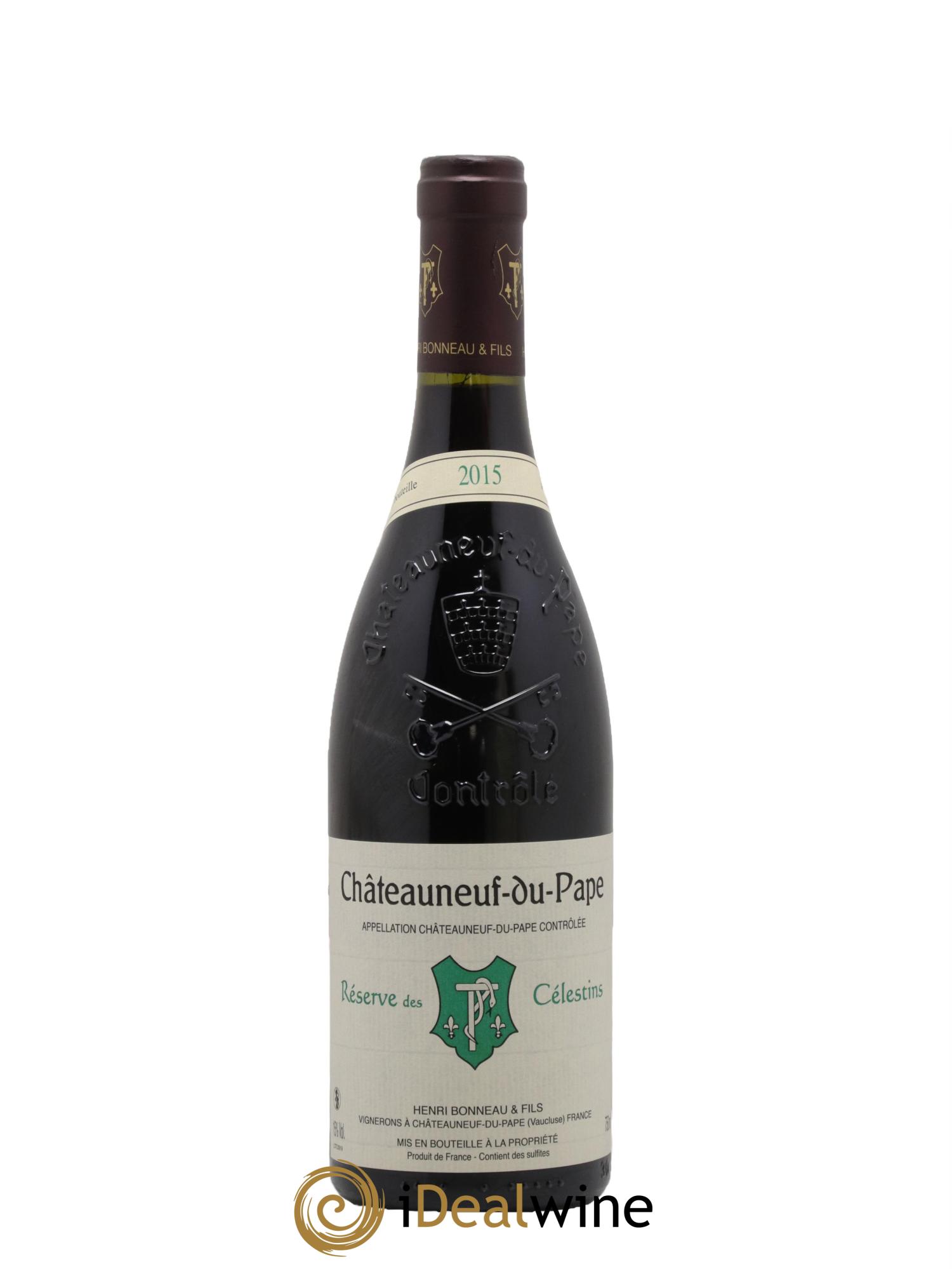 Châteauneuf-du-Pape Réserve des Célestins Henri Bonneau & Fils 2015 - Lotto di 1 bottiglia - 0