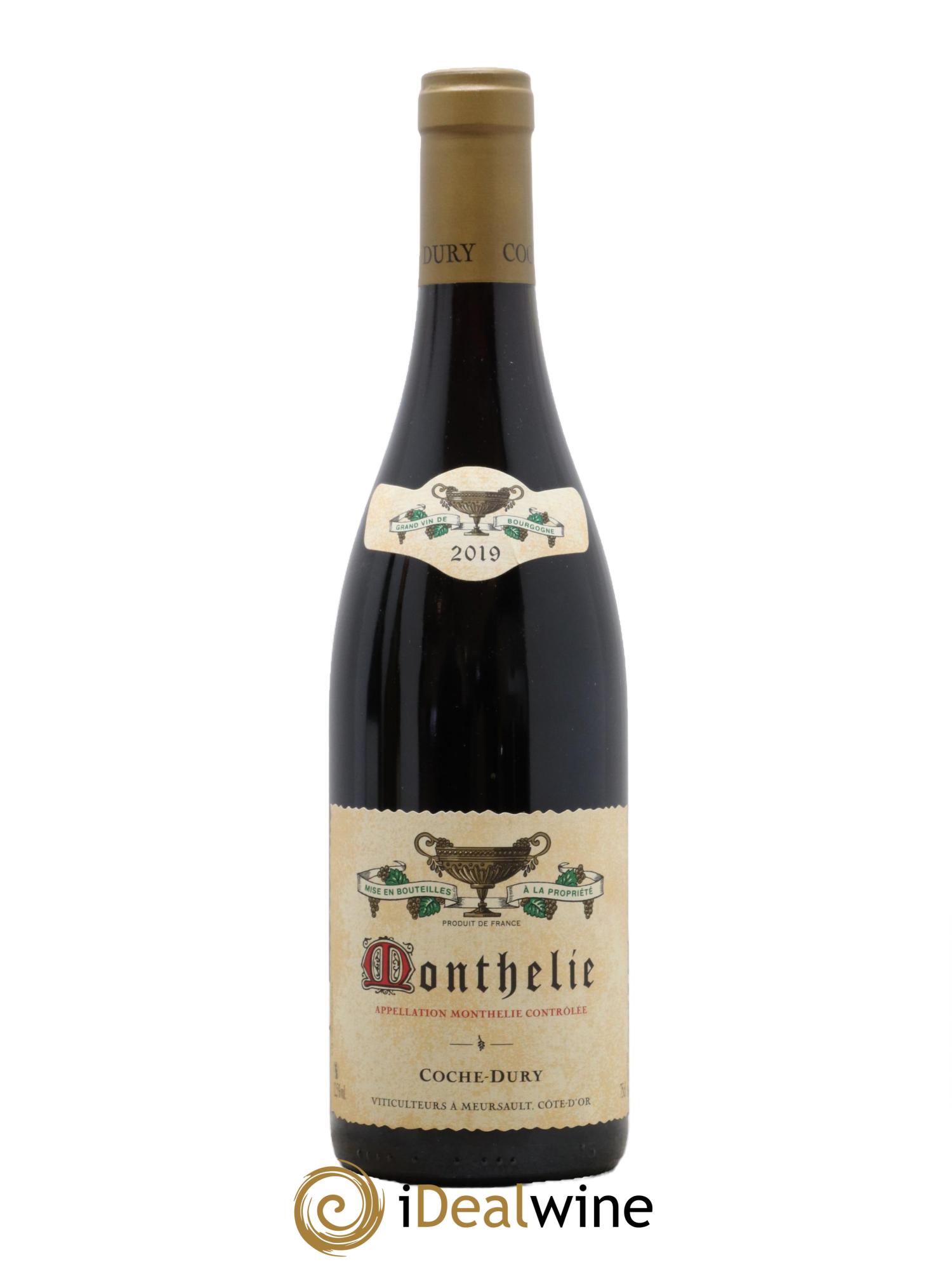 Monthélie Coche Dury (Domaine) 2019 - Lot de 1 bouteille - 0