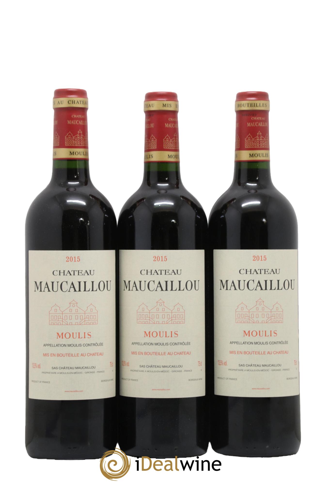 Château Maucaillou 2015 - Lotto di 6 bottiglie - 1