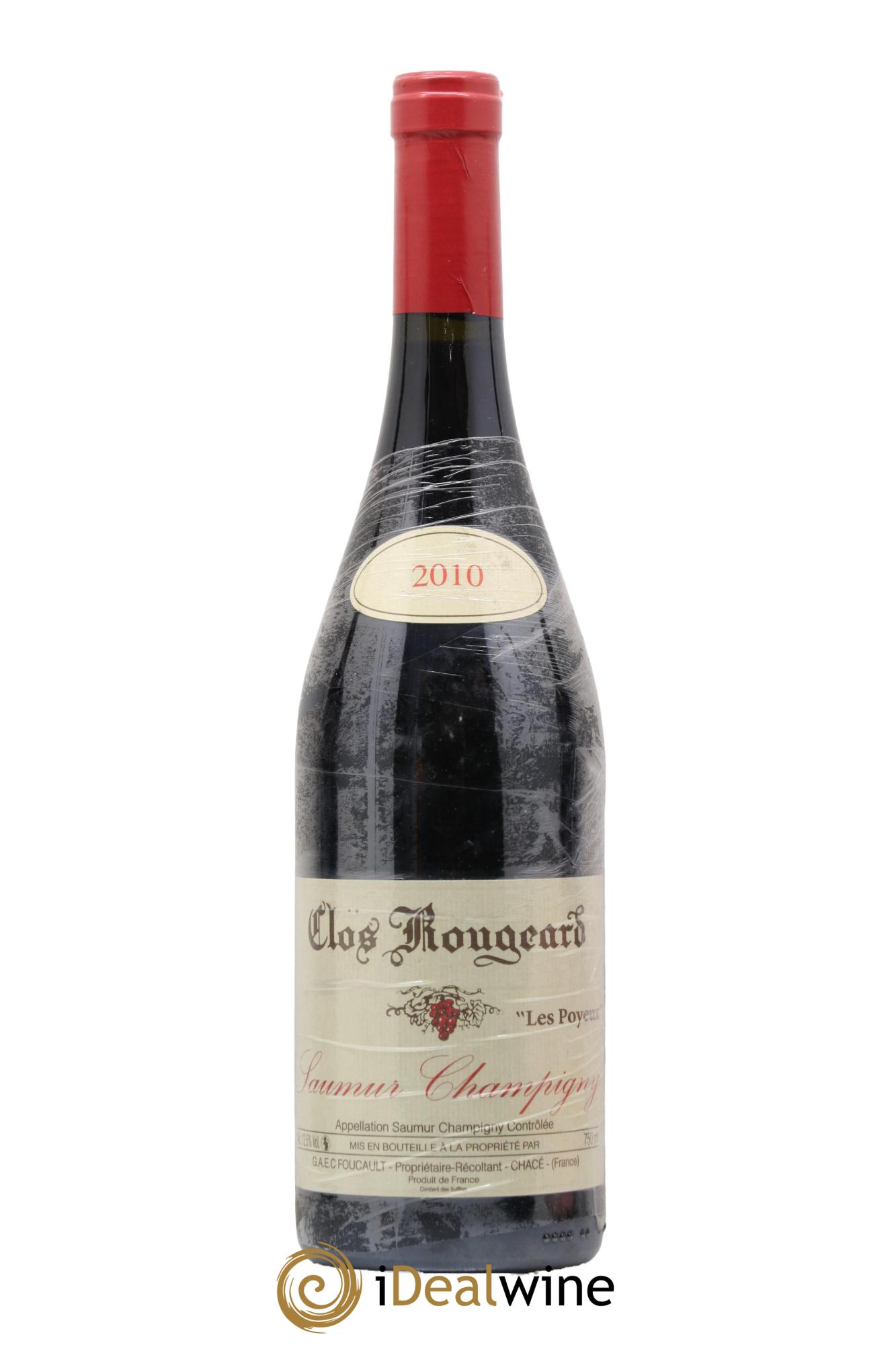 Saumur-Champigny Les Poyeux Clos Rougeard 2010 - Lot de 1 bouteille - 0