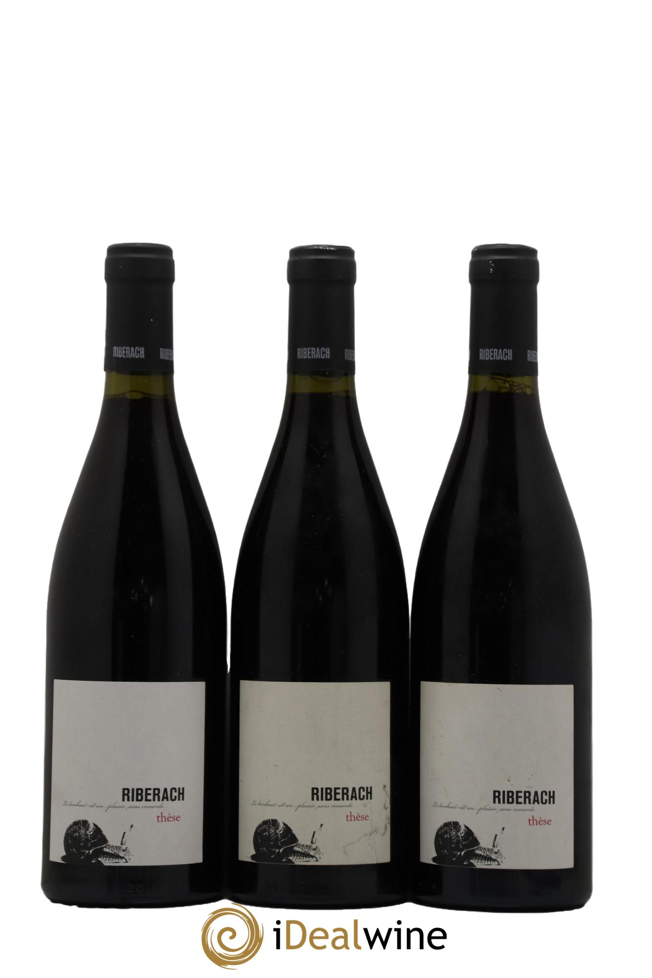 IGP Côtes Catalanes (VDP des Côtes Catalanes) These Domaine Riberach 2016 - Lot of 3 bottles - 0