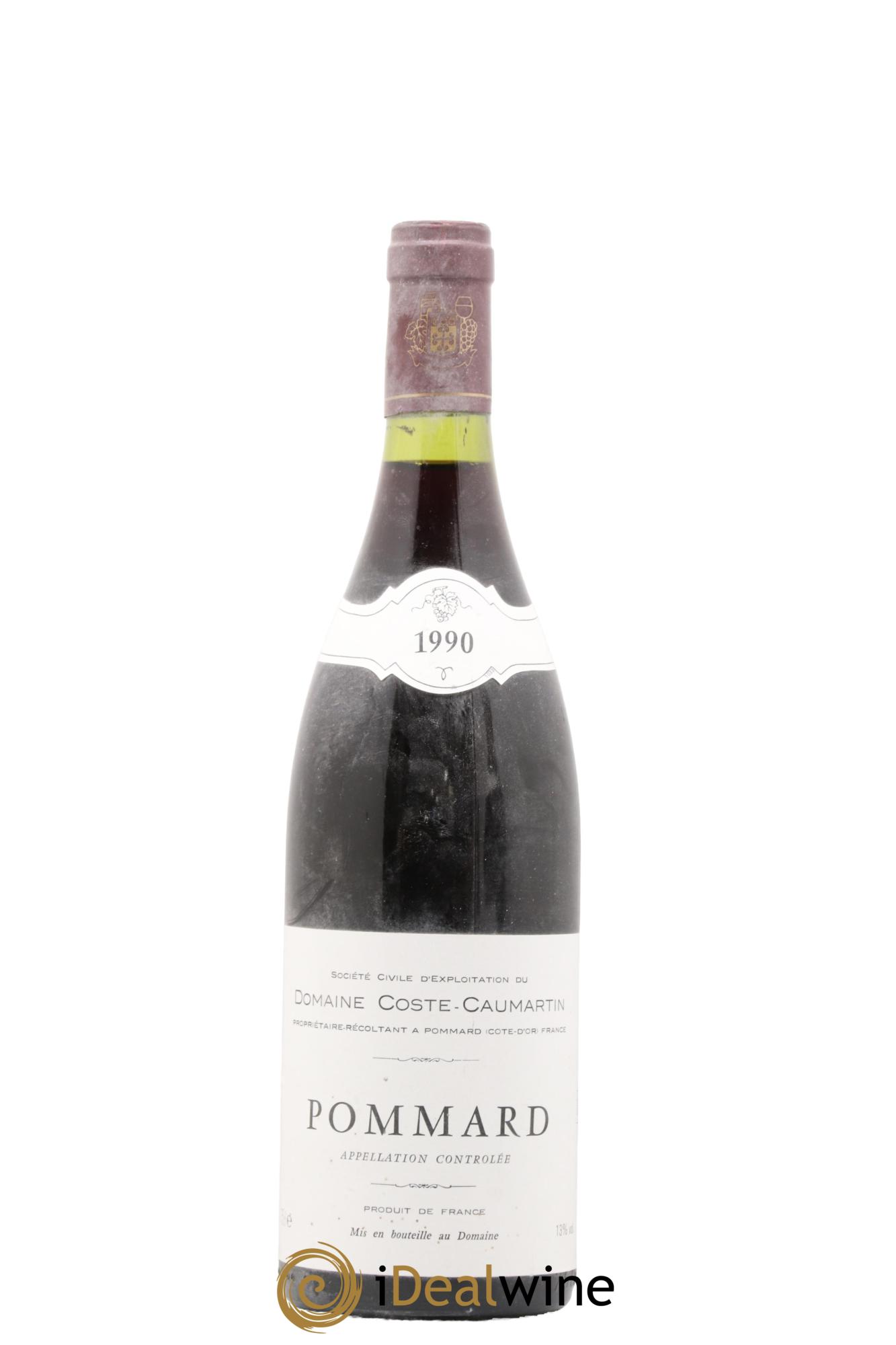 Pommard Coste Camartin 1990 - Lot de 1 bouteille - 0