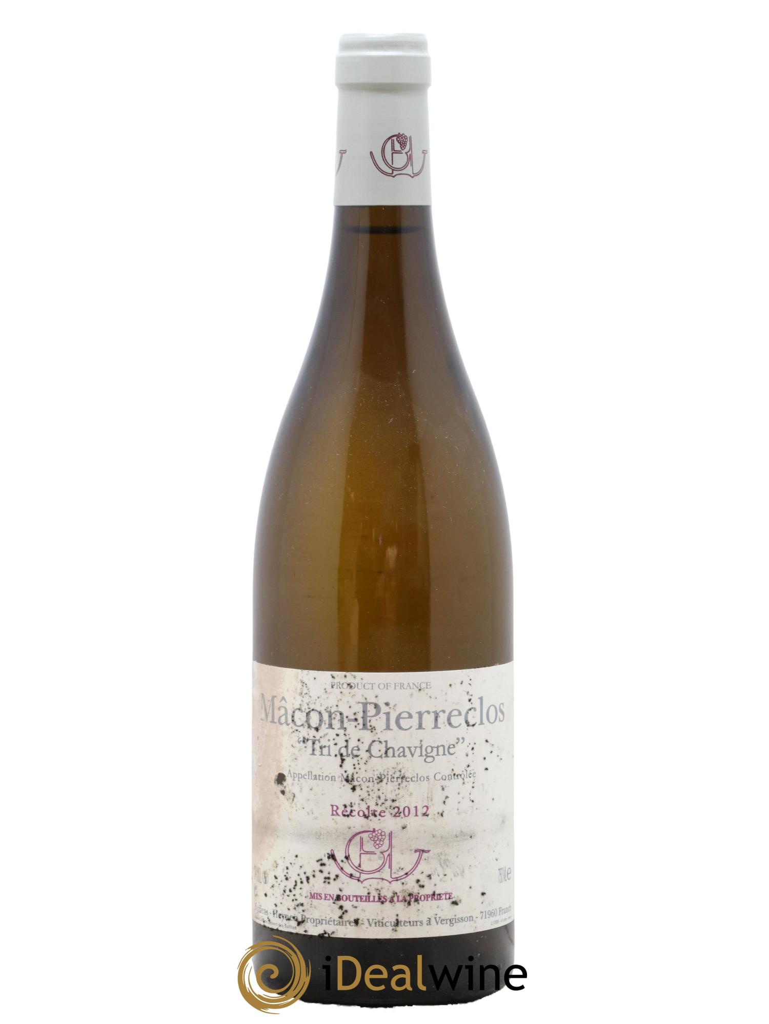 Mâcon-Pierreclos Tri de Chavigne Guffens-Heynen  2012 - Lot de 1 bouteille - 0