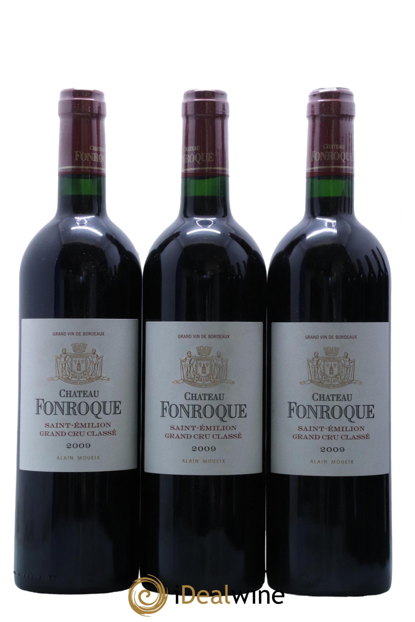 Château Fonroque Grand Cru Classé  2009 - Lot of 12 bottles - 2