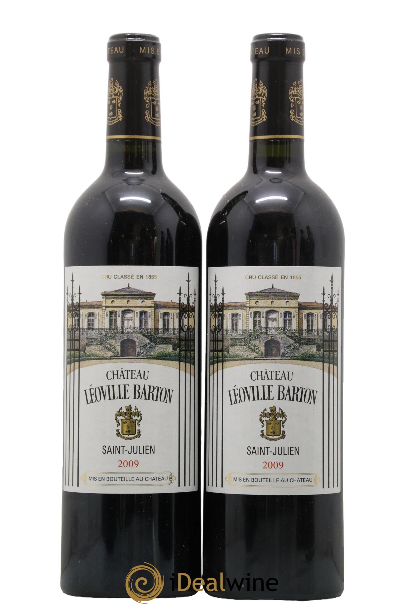 Château Léoville Barton 2ème Grand Cru Classé 2009 - Lot of 2 bottles - 0