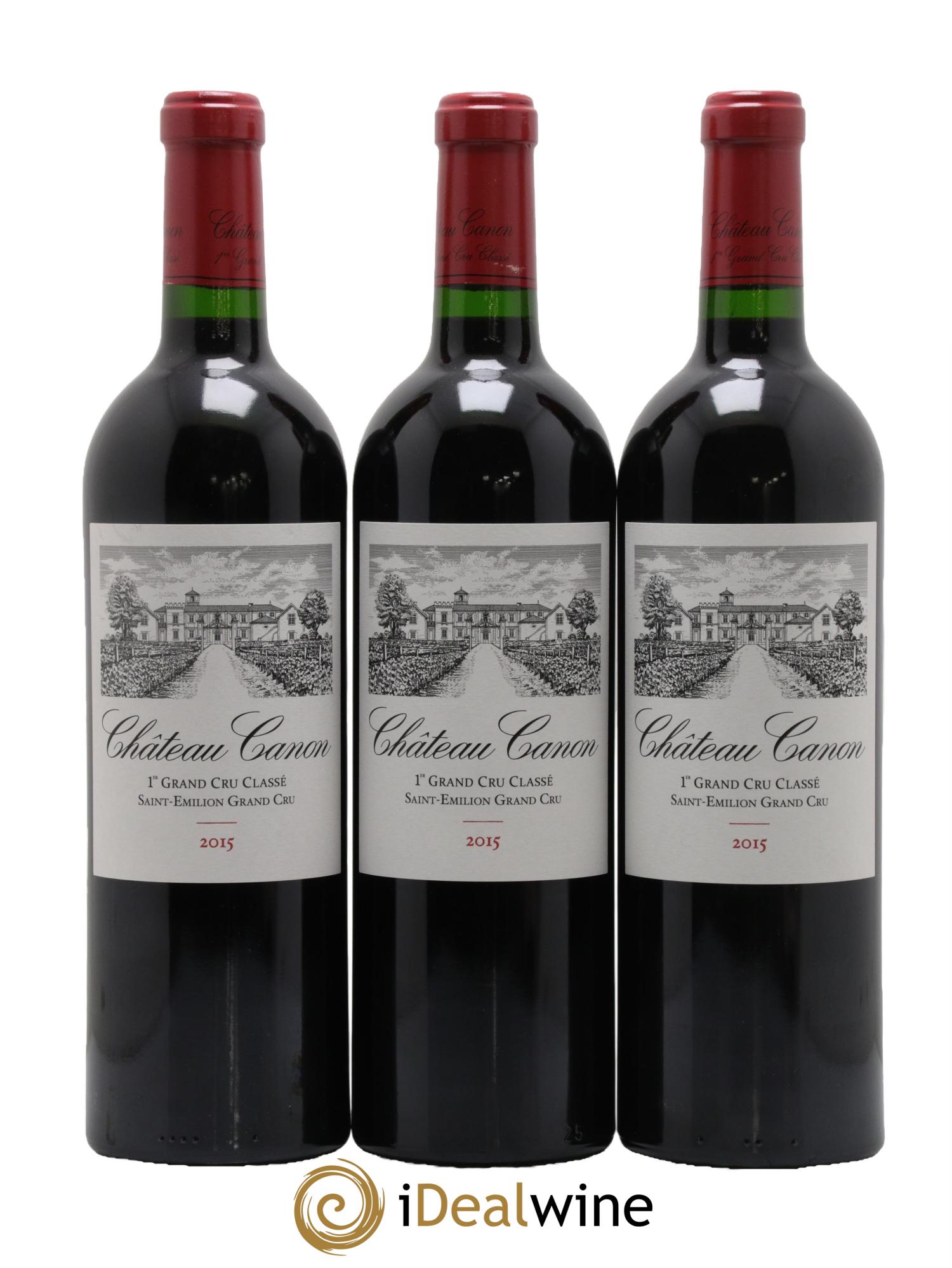 Château Canon 1er Grand Cru Classé B 2015 - Lot de 6 bouteilles - 3