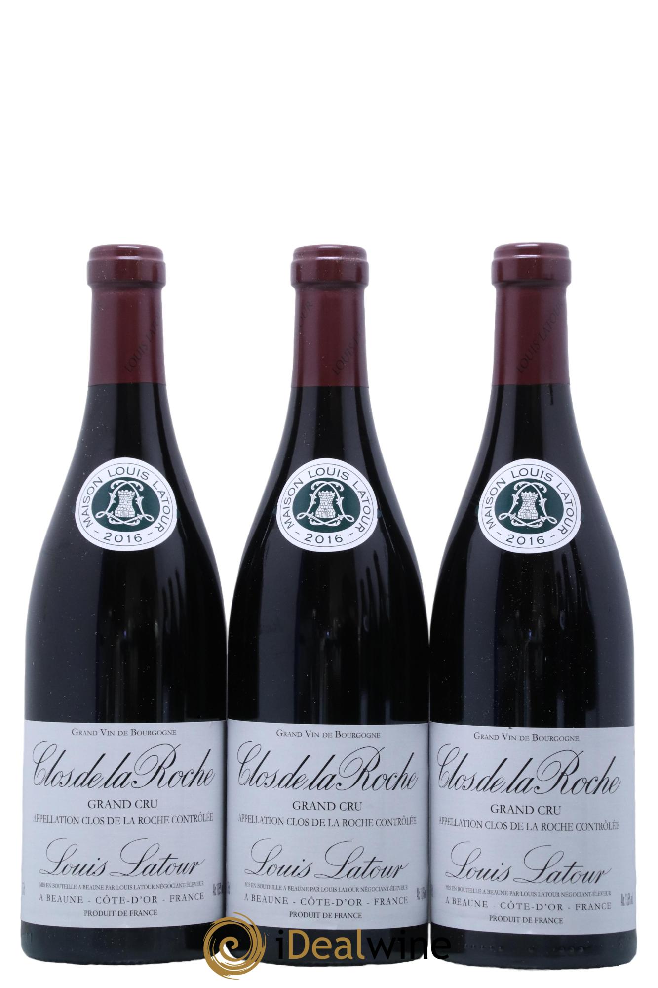 Clos de la Roche Grand Cru Louis Latour 2016 - Lotto di 6 bottiglie - 3