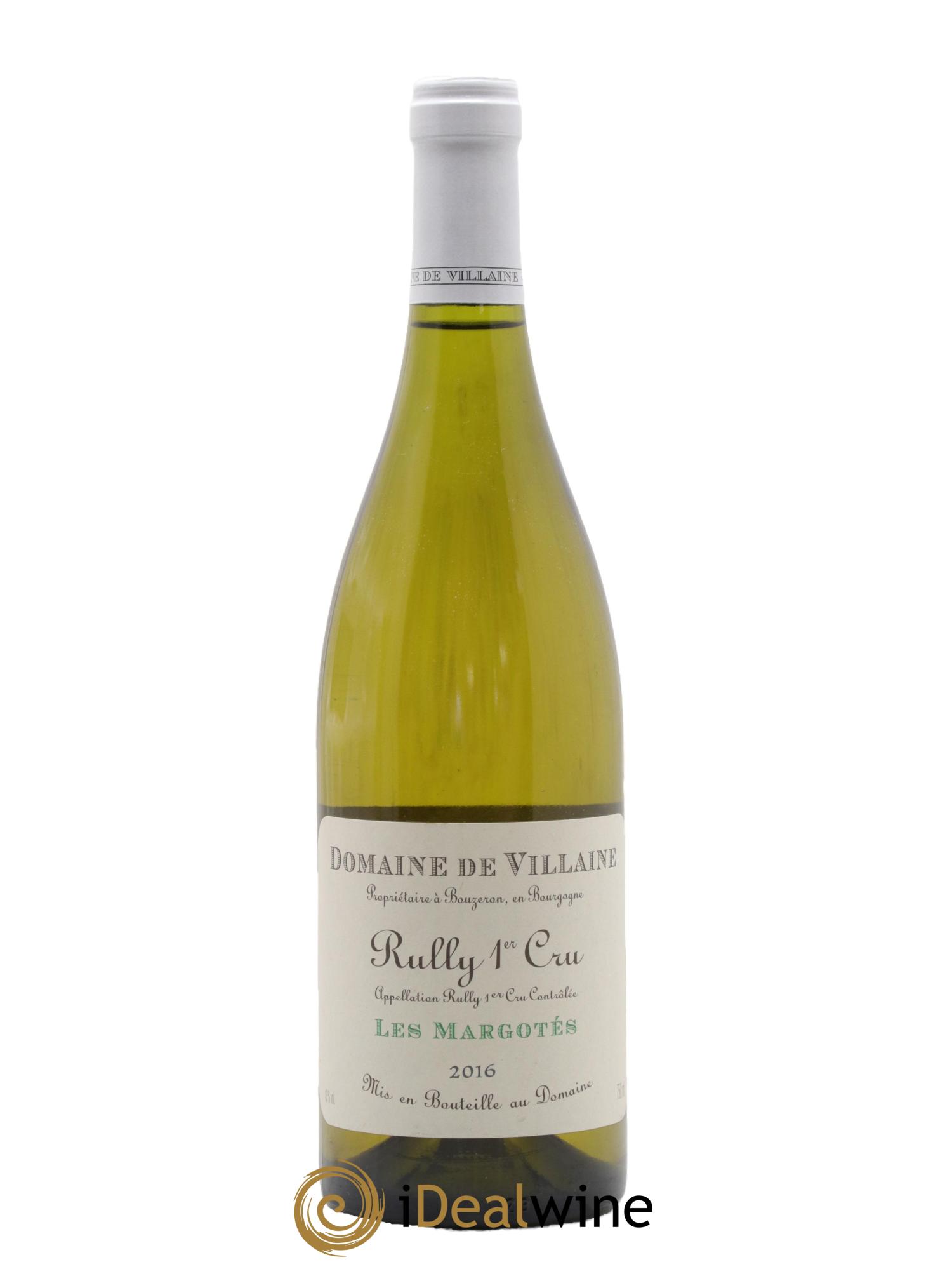 Rully 1er Cru Les Margotés Domaine de Villaine 2016 - Lot de 1 bouteille - 0