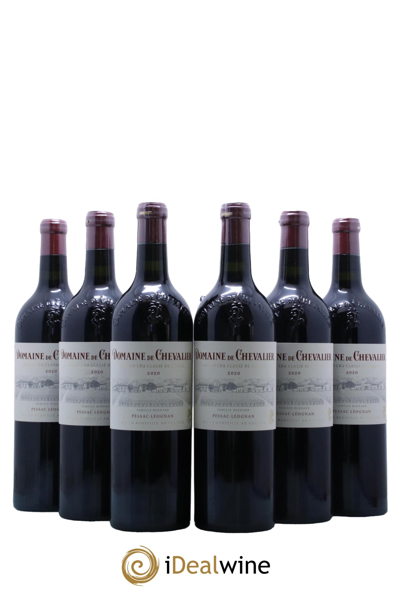 Domaine de Chevalier Cru Classé de Graves 2020 - Lot de 6 bouteilles - 0