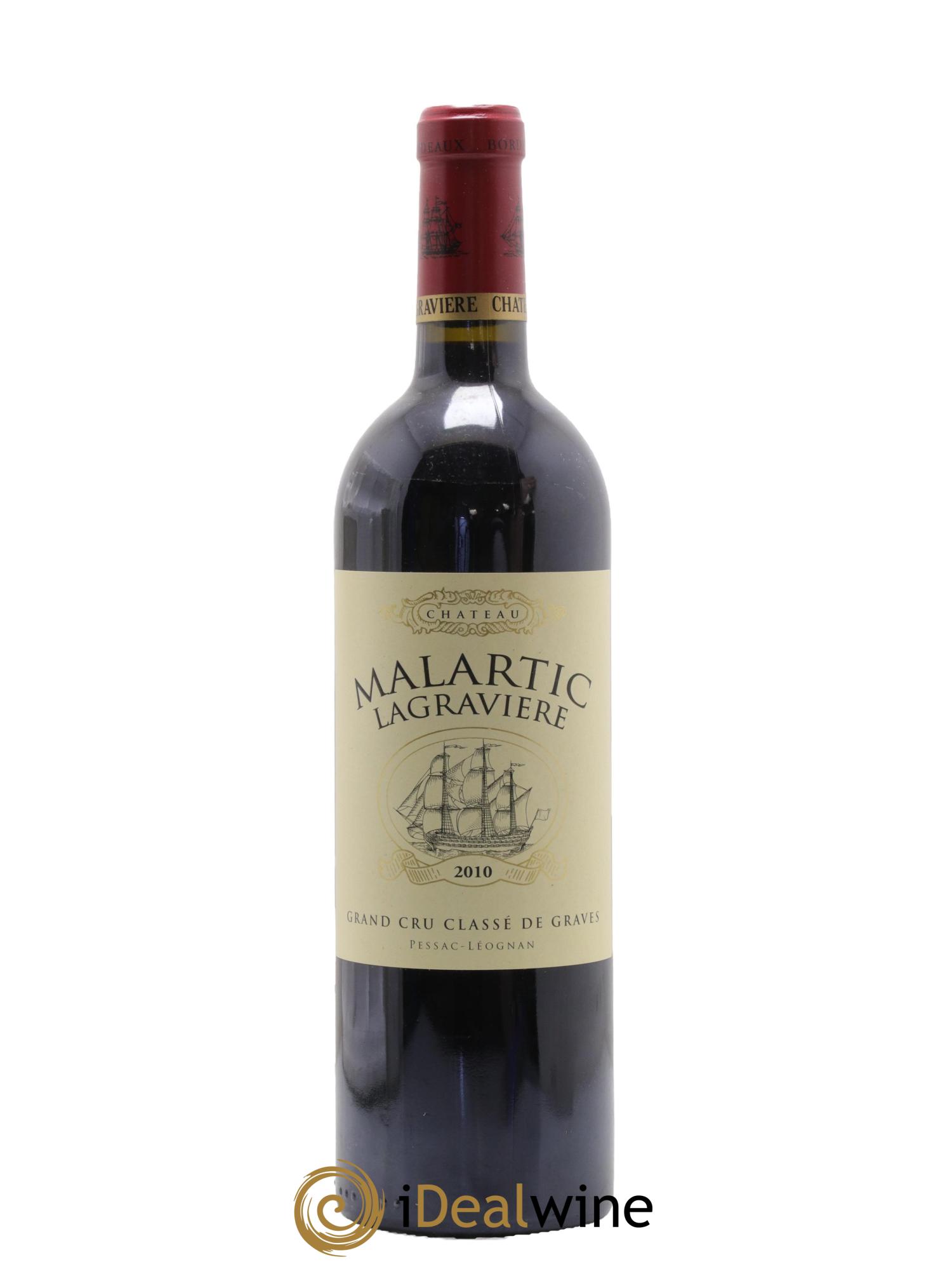 Château Malartic-Lagravière Cru Classé de Graves 2010 - Lot of 1 bottle - 0