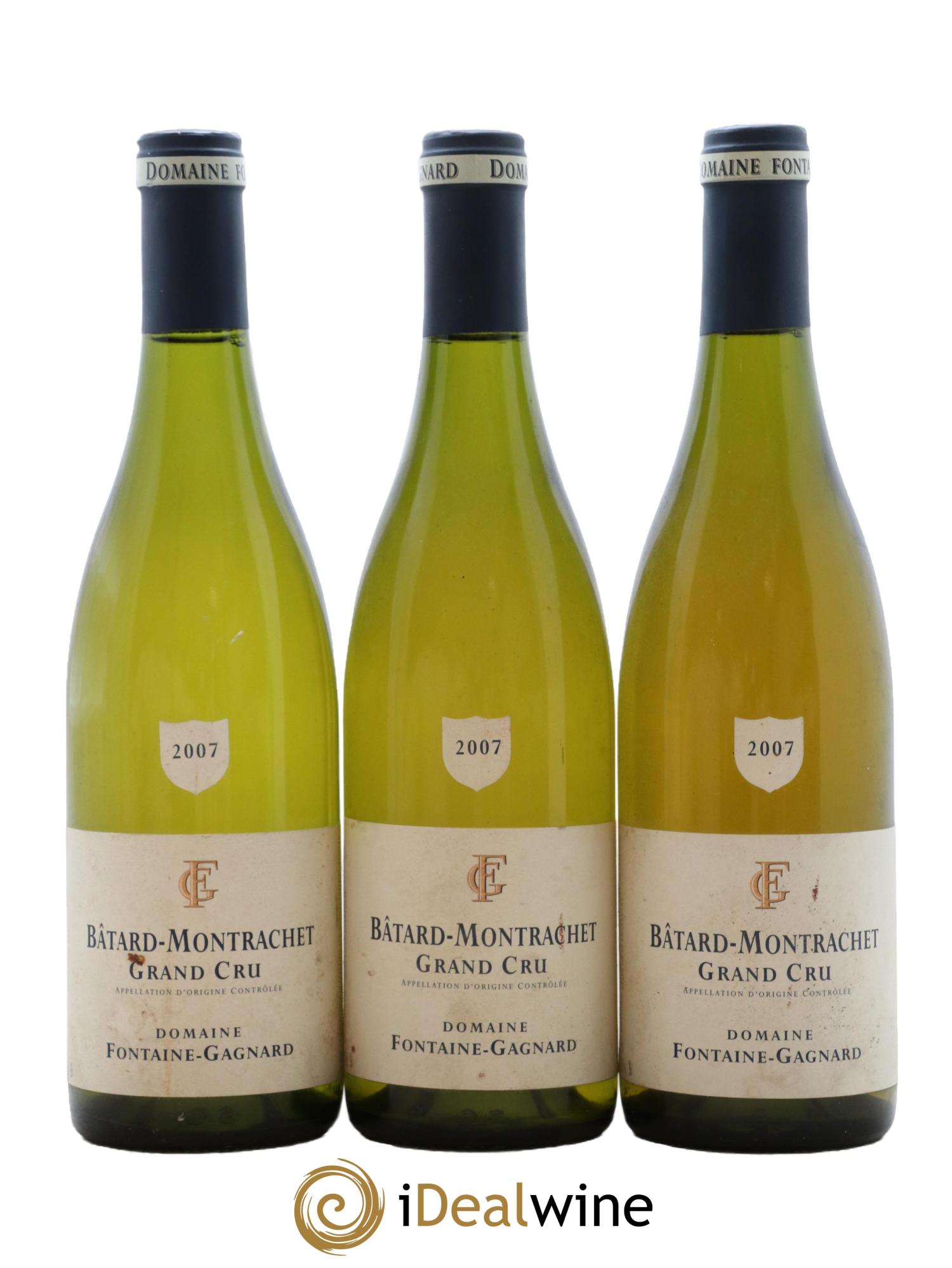 Bâtard-Montrachet Grand Cru Fontaine-Gagnard (Domaine) 2007 - Lot of 3 bottles - 0