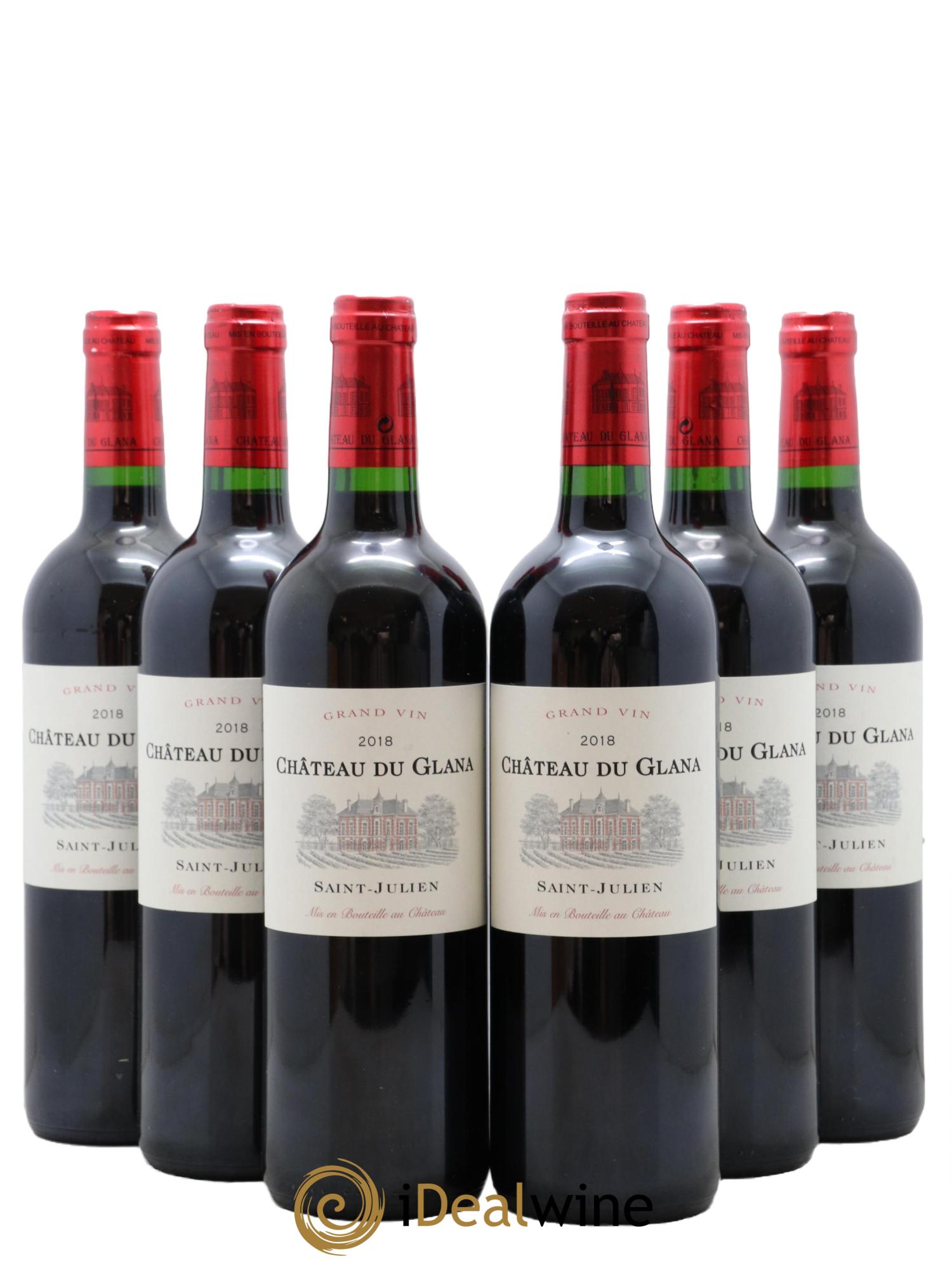 Château du Glana Cru Bourgeois  2018 - Posten von 6 Flaschen - 0