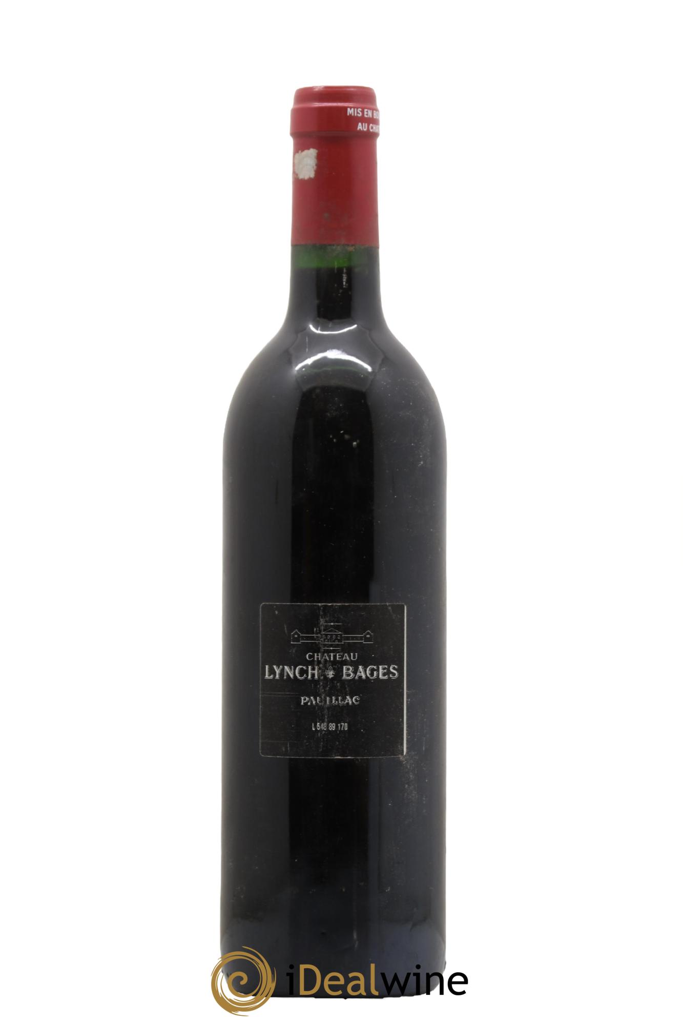 Château Lynch Bages 5ème Grand Cru Classé 1989 - Lot de 1 bouteille - 1