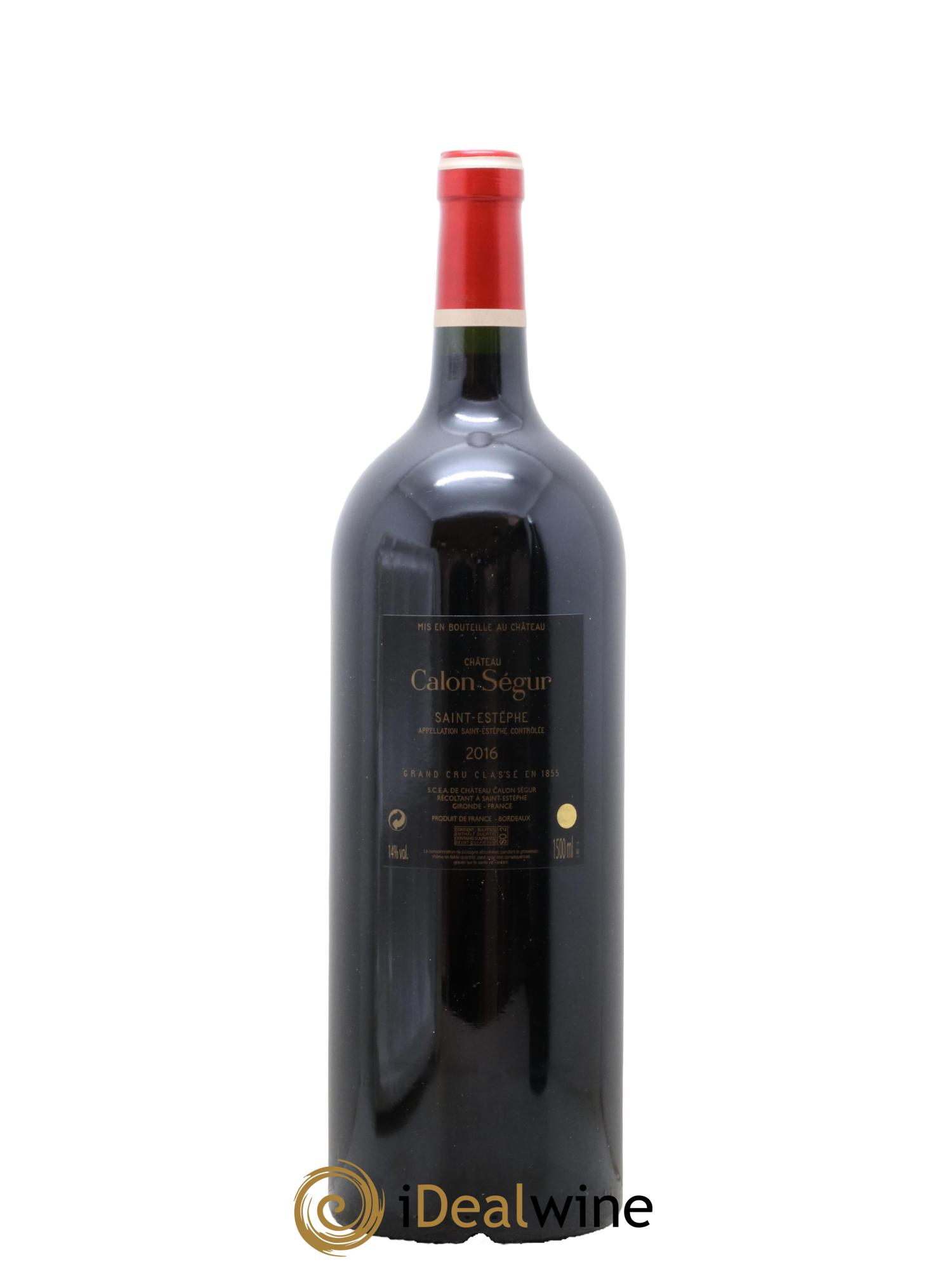 Château Calon Ségur 3ème Grand Cru Classé  2016 - Posten von 1 Magnum - 1