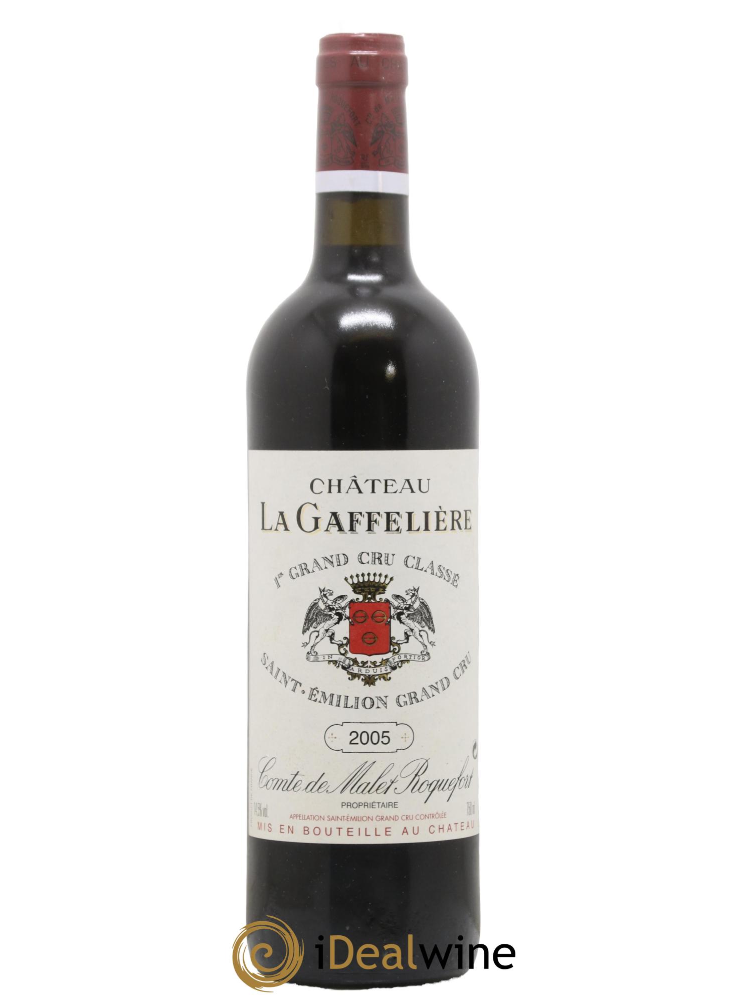 Château la Gaffelière 1er Grand Cru Classé B 2005 - Posten von 1 Flasche - 0