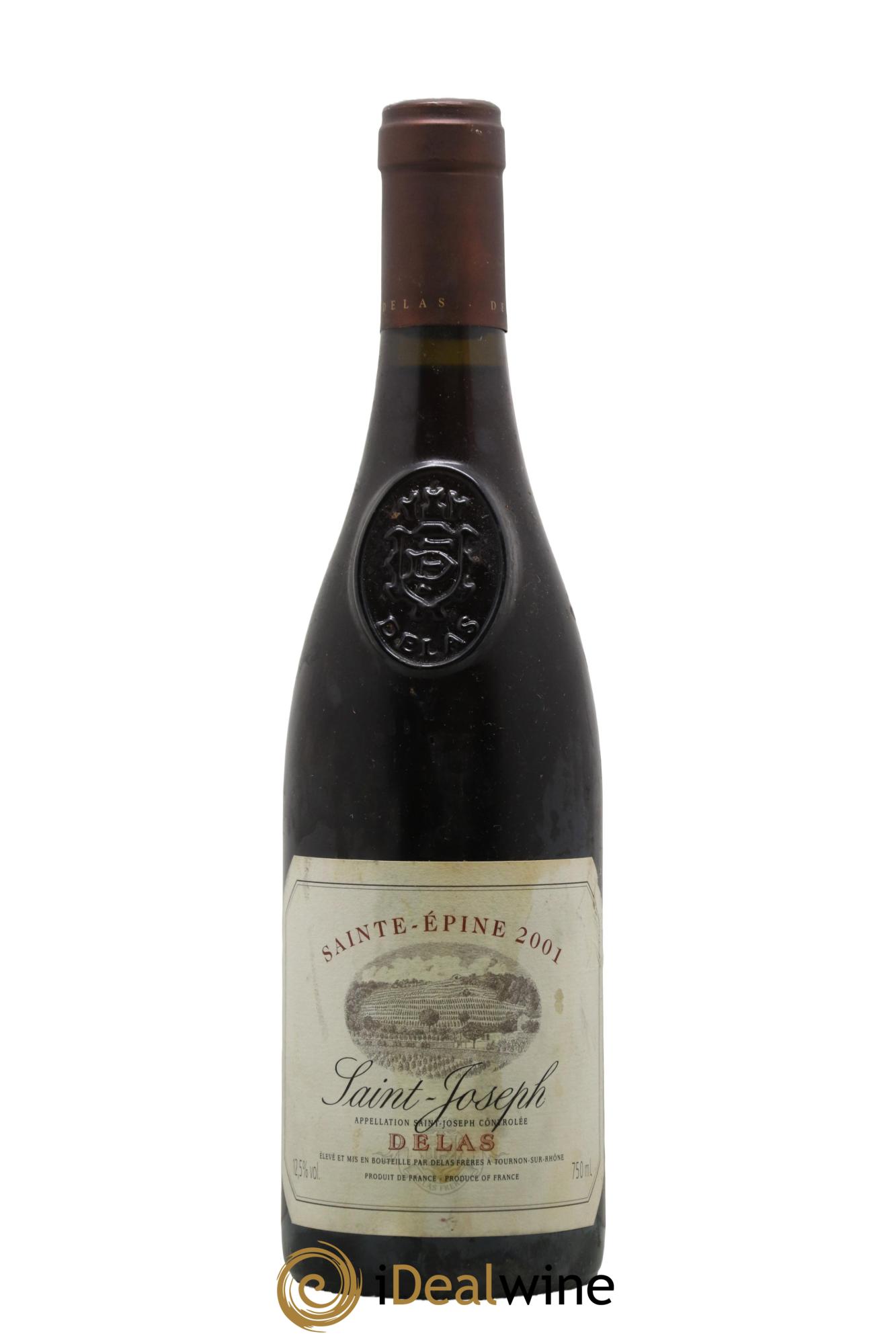 Saint-Joseph Sainte-Epine Delas Frères 2001 - Lot de 1 bouteille - 0