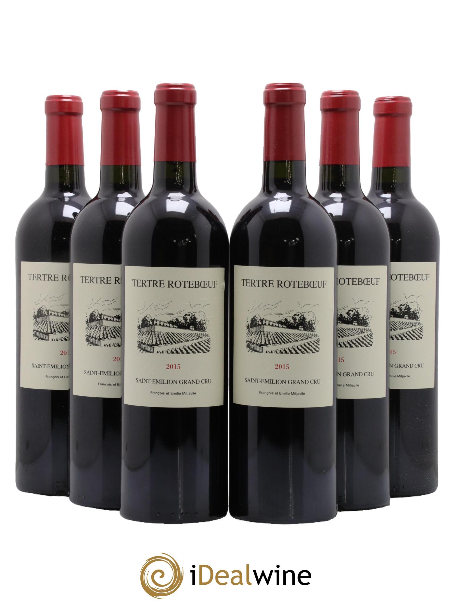 Château Tertre Roteboeuf 2015 - Lot of 6 bottles - 0