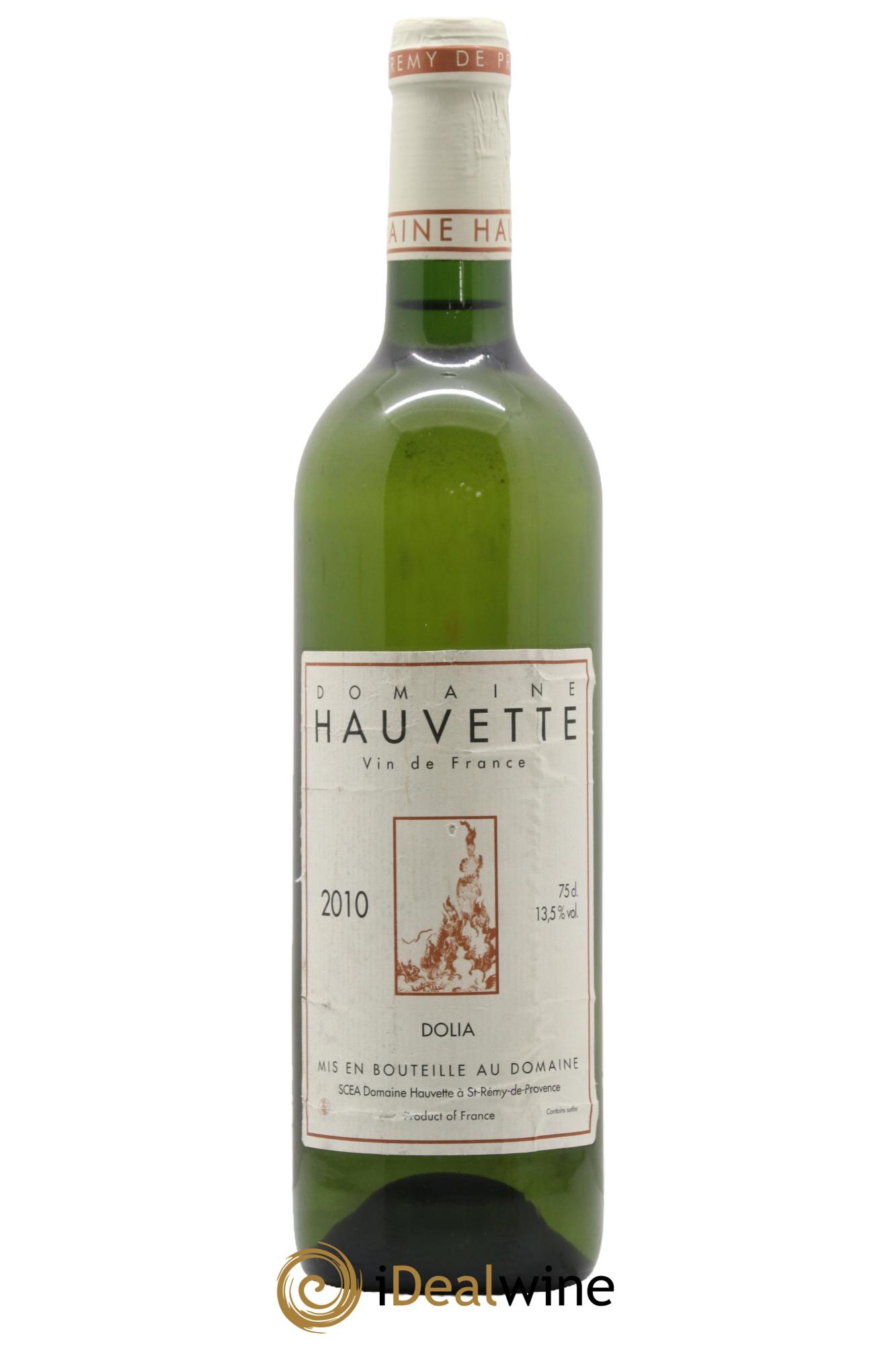 IGP Alpilles Hauvette Dolia 2010 - Lot de 1 bouteille - 0