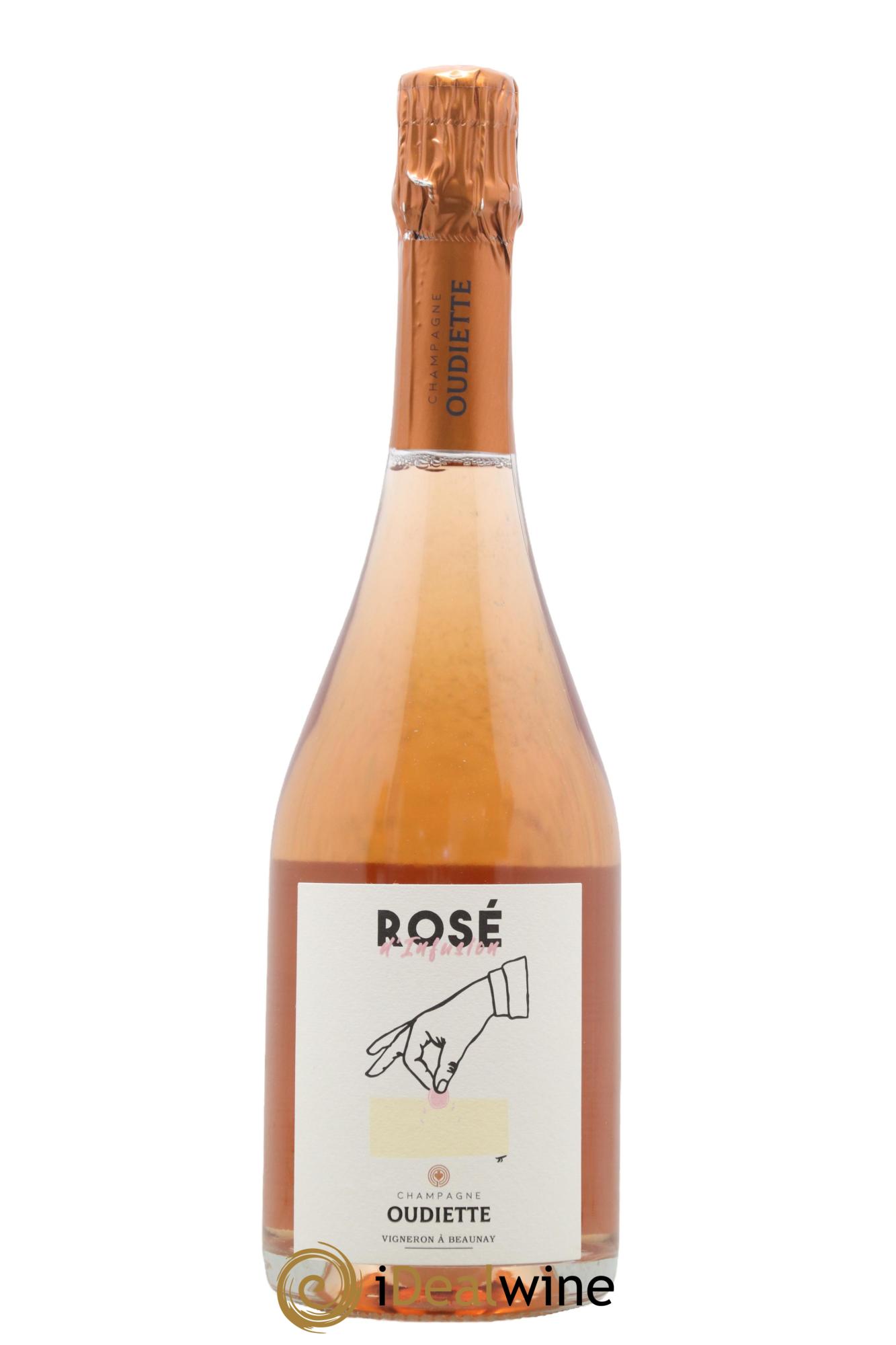 Champagne Rose d'Infusion Oudiette 2018 - Lot of 1 bottle - 0