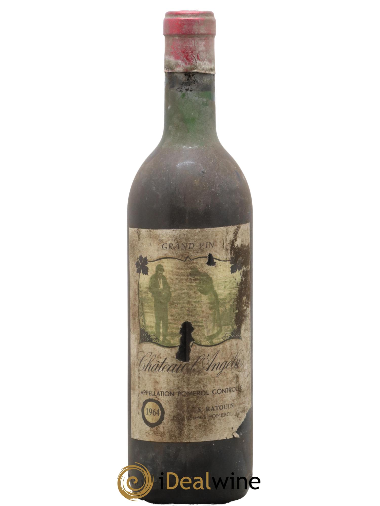 Pomerol Château l'Angélus 1964 - Lot of 1 bottle - 0