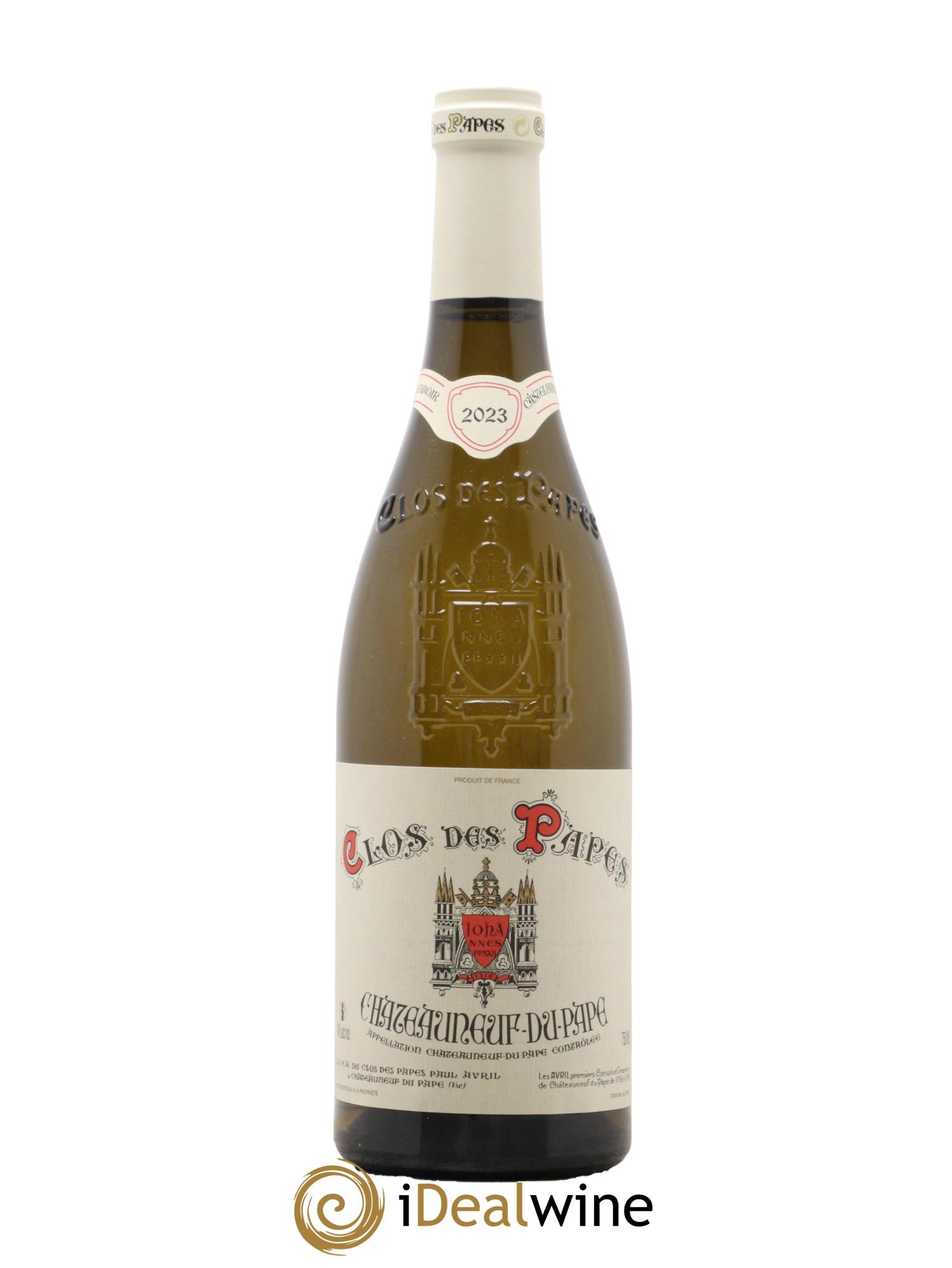 Châteauneuf-du-Pape Clos des Papes - Paul Avril 2023 - Lot de 1 bouteille - 0