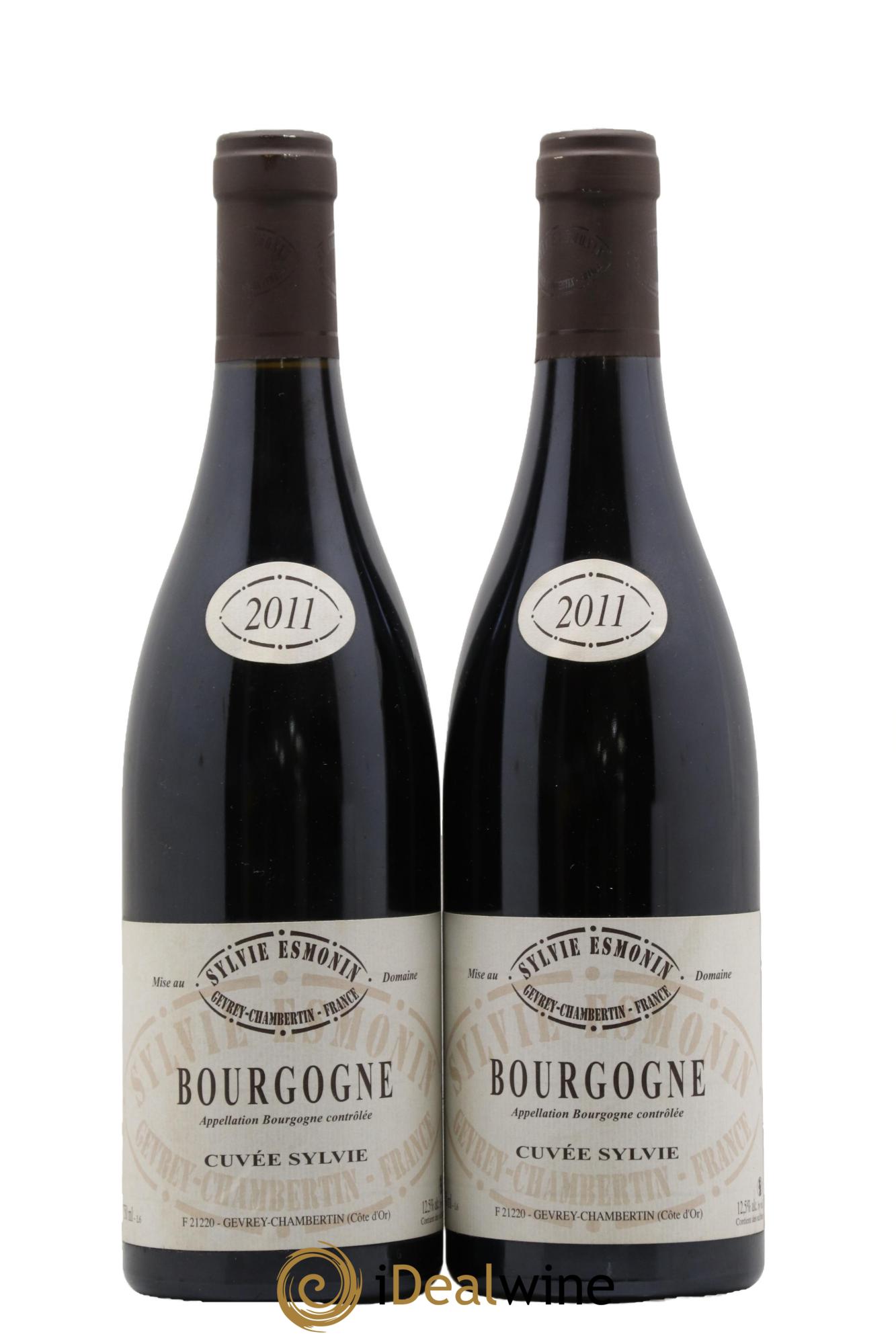 Bourgogne Cuvée Sylvie Sylvie Esmonin 2011 - Lotto di 2 bottiglie - 0