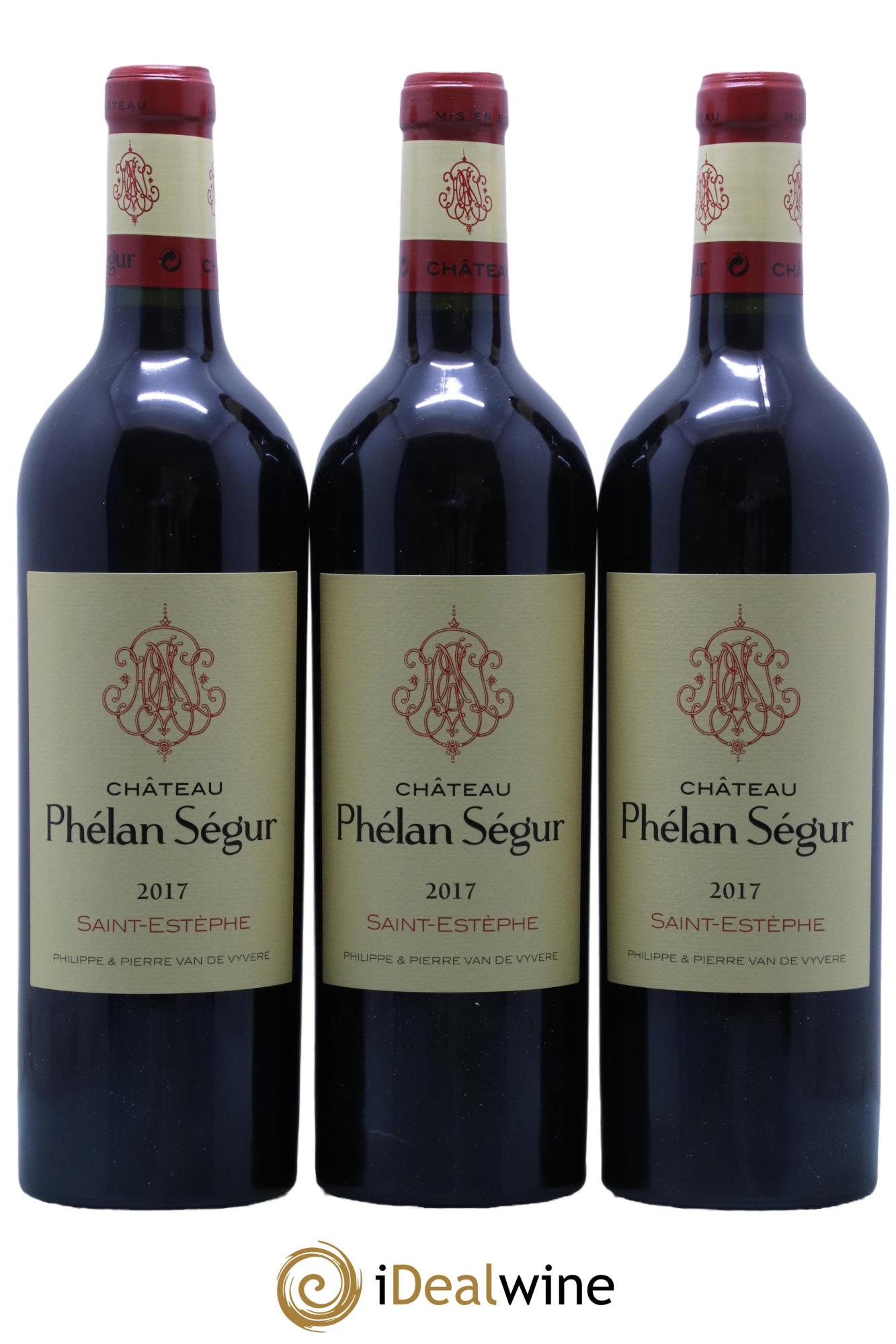 Château Phélan Ségur  2017 - Lot de 6 bouteilles - 1