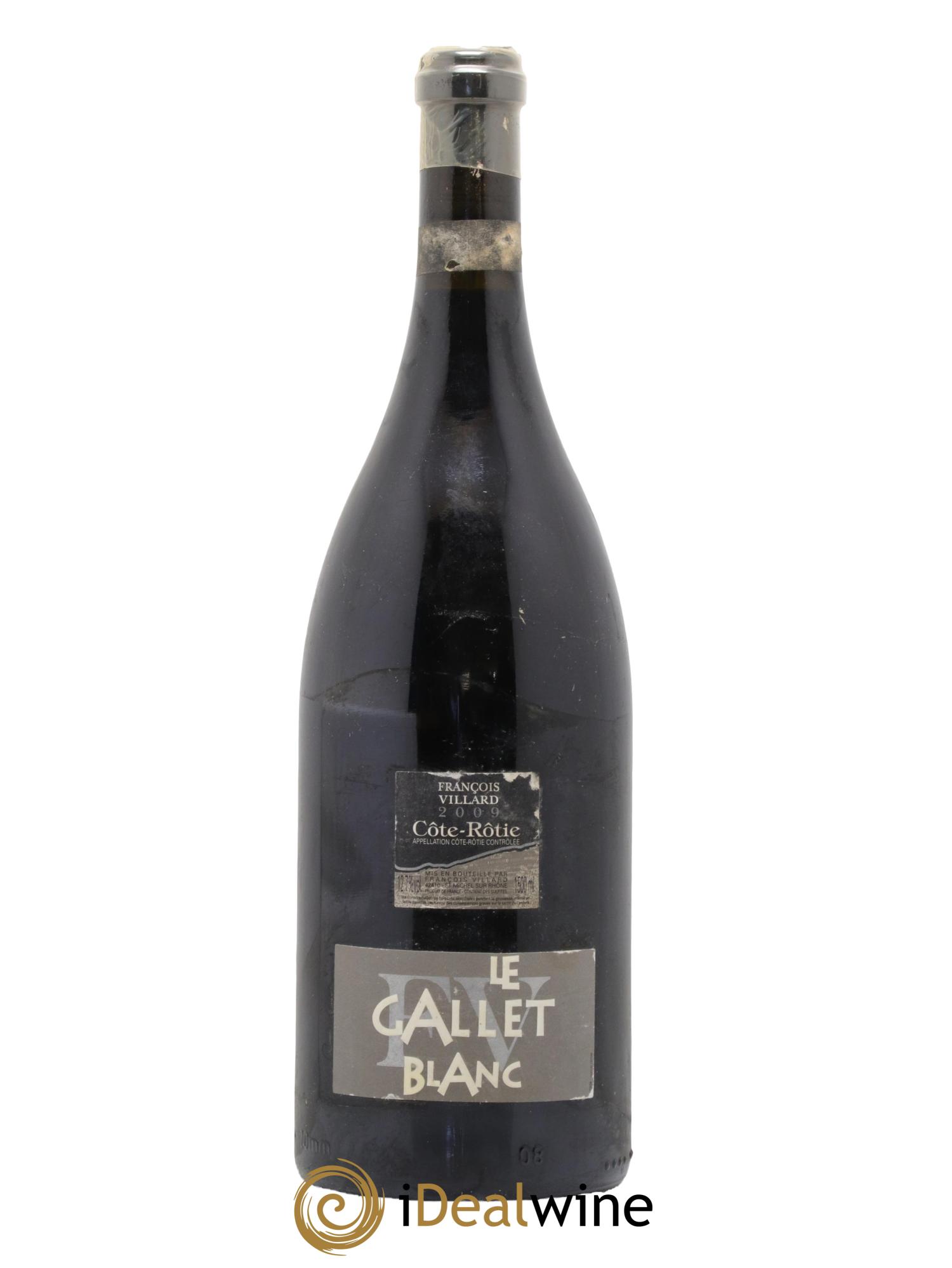 Côte-Rôtie Le Gallet Blanc François Villard 2009 - Lotto di 1 magnum - 0