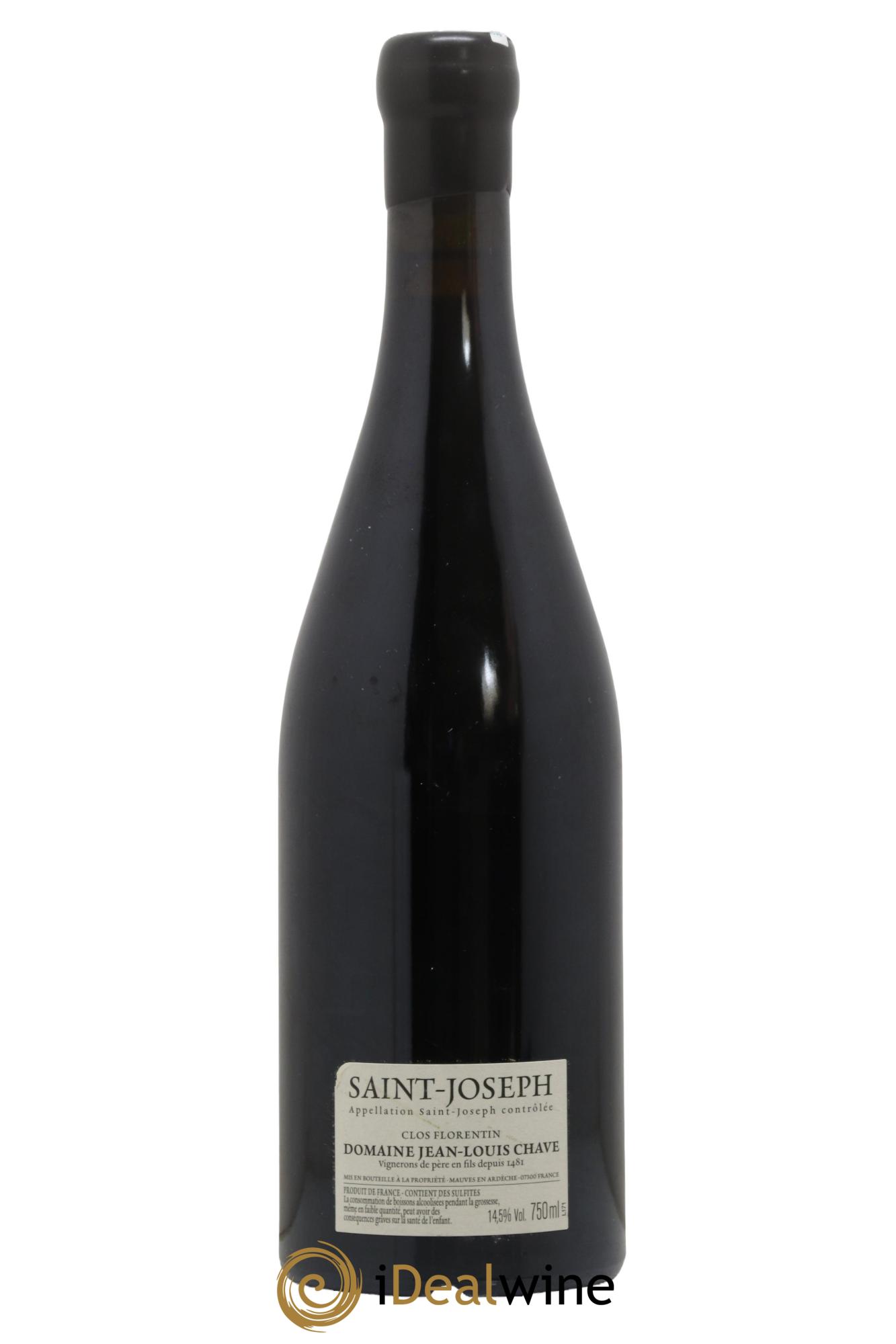 Saint-Joseph Clos Florentin Jean-Louis Chave 2017 - Lot de 1 bouteille - 1