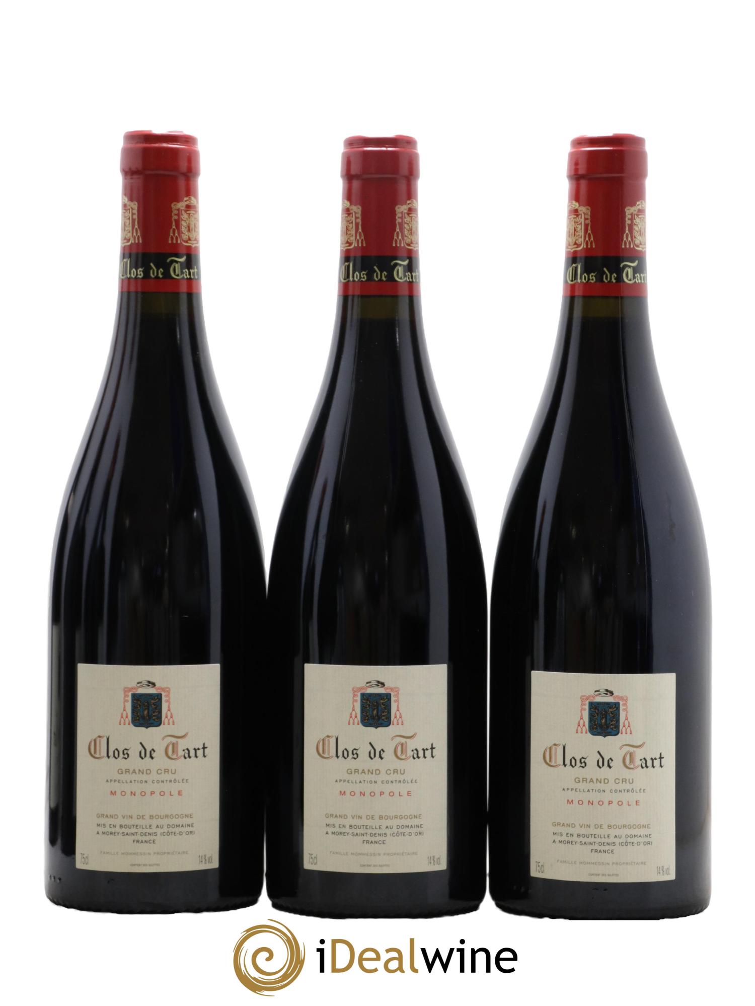 Clos de Tart Grand Cru Mommessin  2012 - Posten von 6 Flaschen - 2