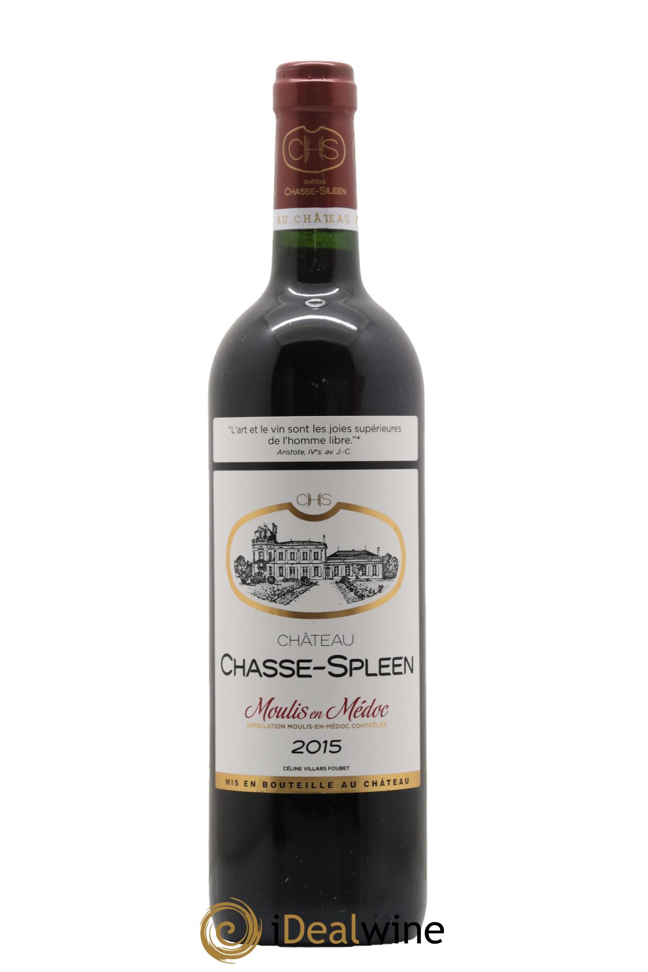 Château Chasse Spleen 2015 - Lotto di 1 bottiglia - 0