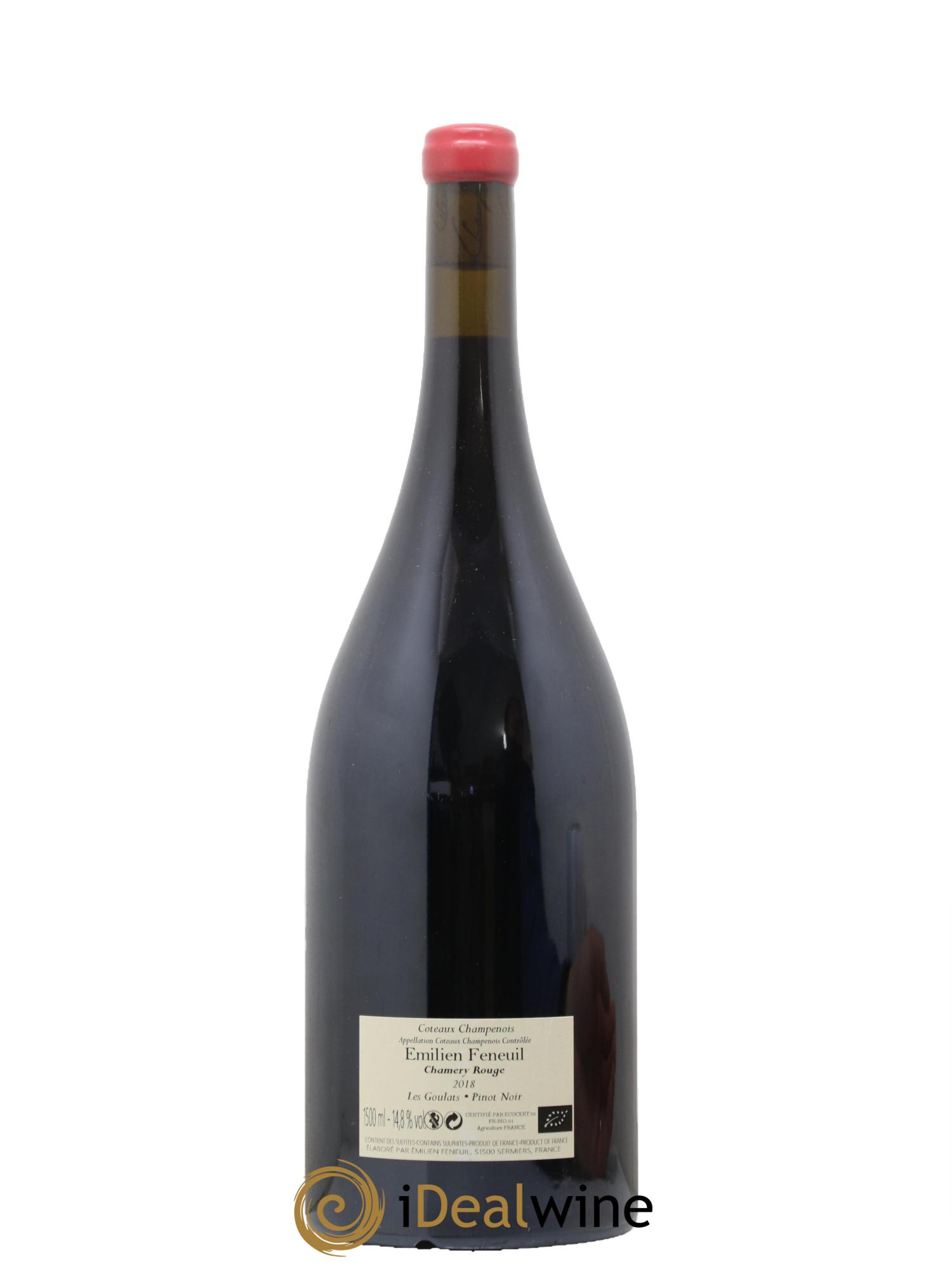 Coteaux Champenois Les Goulats Chamery Rouge Emilien Feneuil 2018 - Lotto di 1 magnum - 1